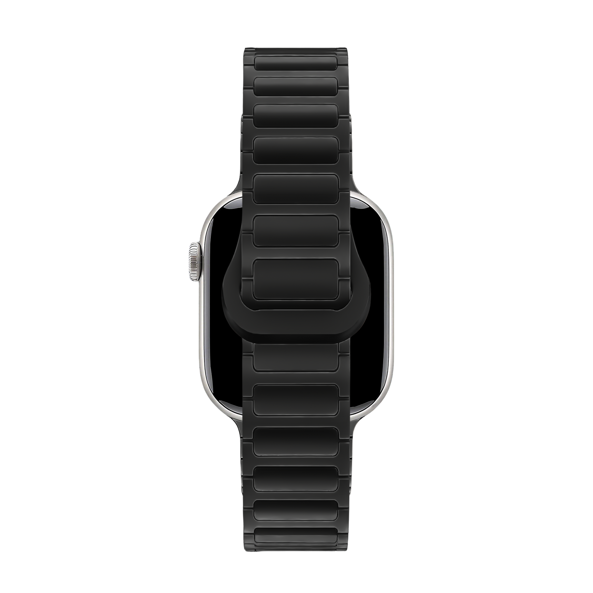 Bandz Bracelet silicone magnétique 'fine' Apple Watch (noir)