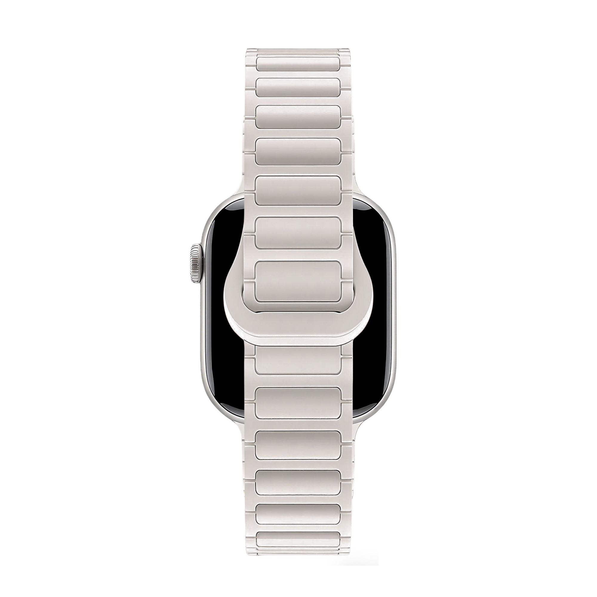 Bandz Bracelet silicone magnétique 'fine' Apple Watch (lumière stellaire)