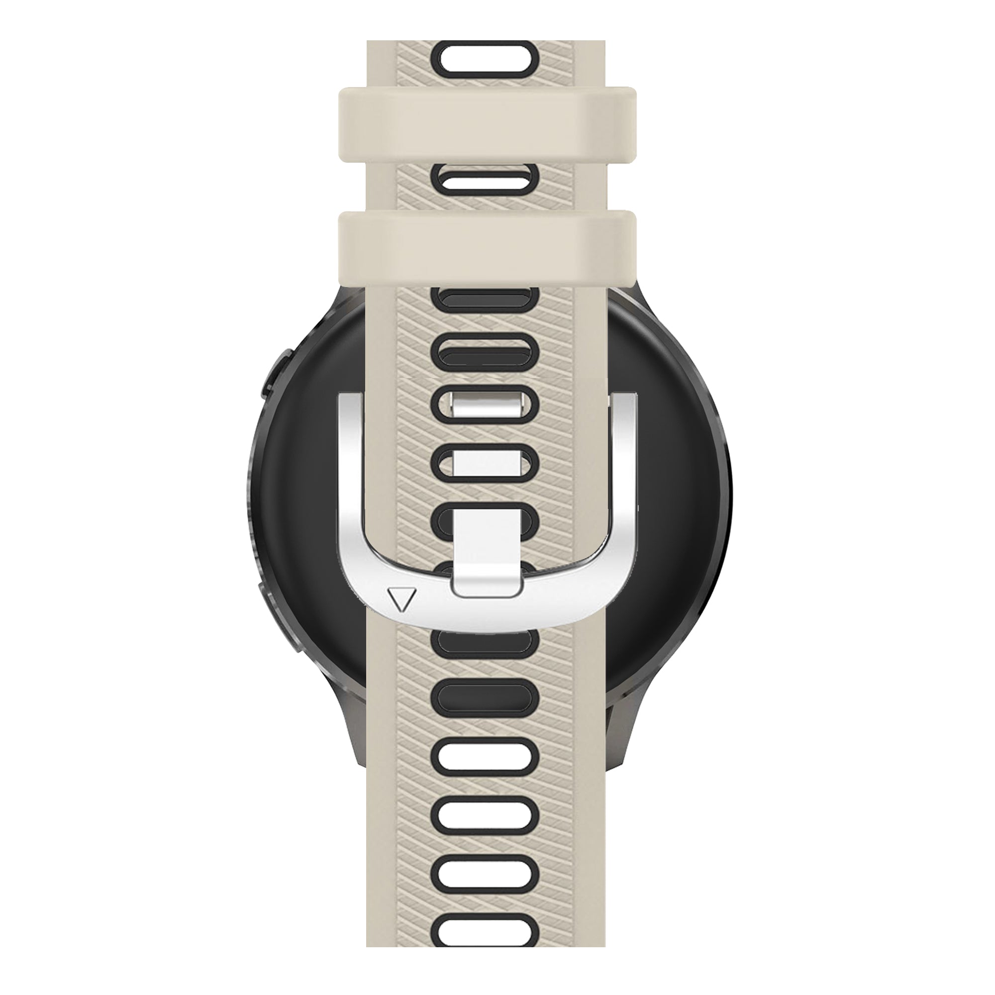 Bandz Bracelet sport avec boucle Garmin Forerunner 255s (lumière stellaire/noir)