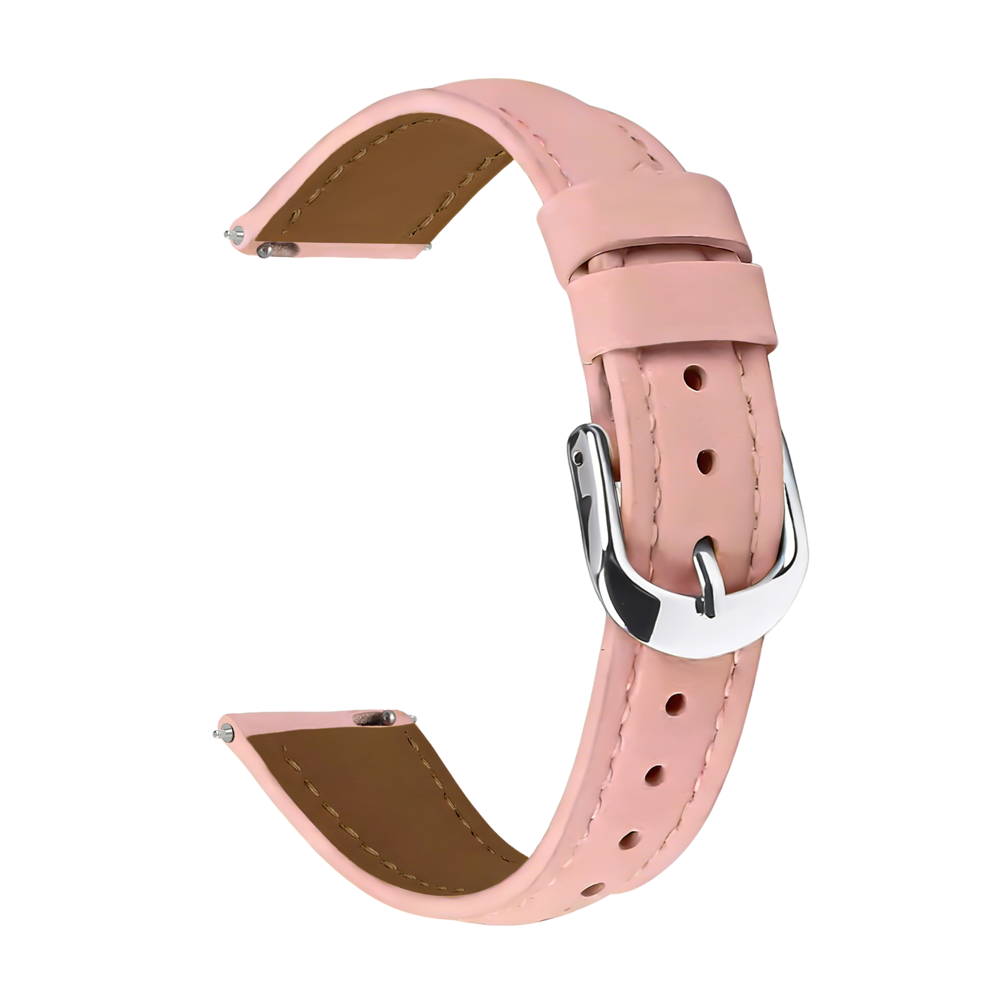 Bracelet cuir 'réglage fin' Coros Apex 42mm (rose)