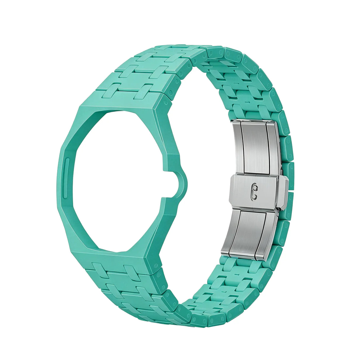 Bracelet biocéramique - 3 heures Swatch Royal Pop (vert)