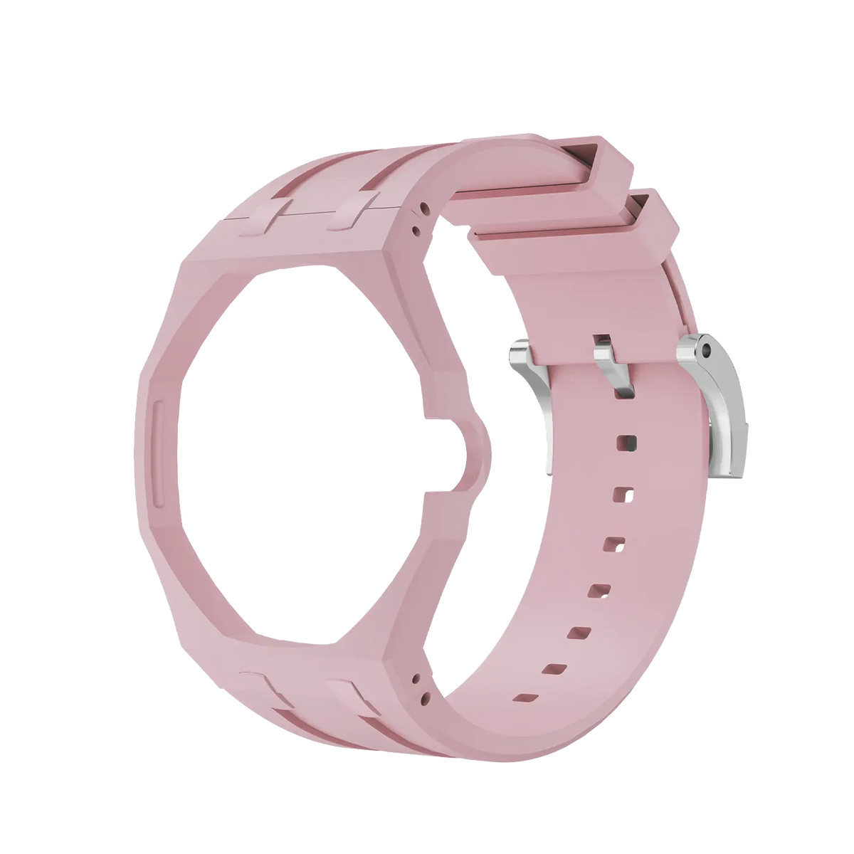Bracelet silicone - 3 heures Swatch Royal Pop (rose)
