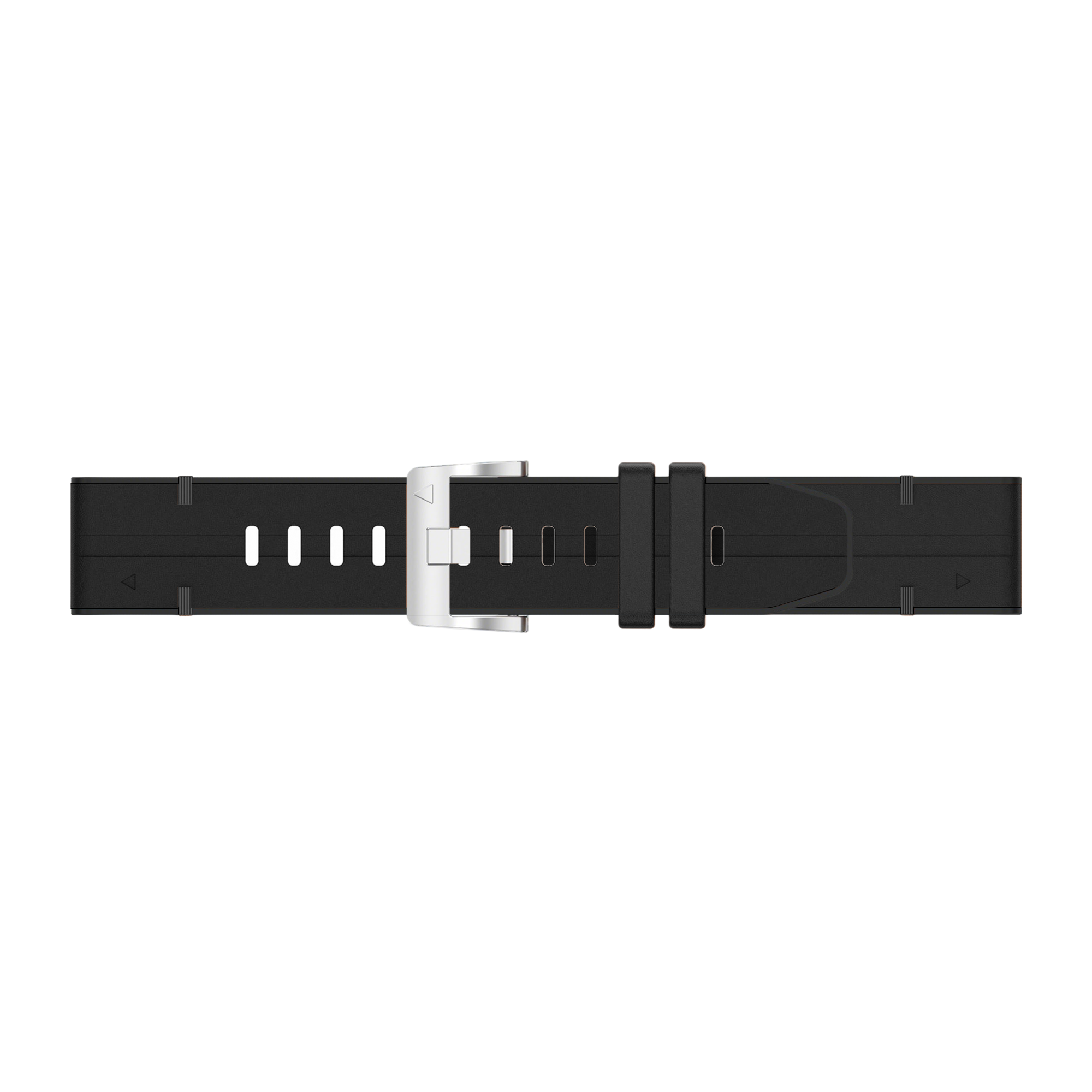 Garmin Quatix 8 - 47mm Leather Hybrid Strap (Black)