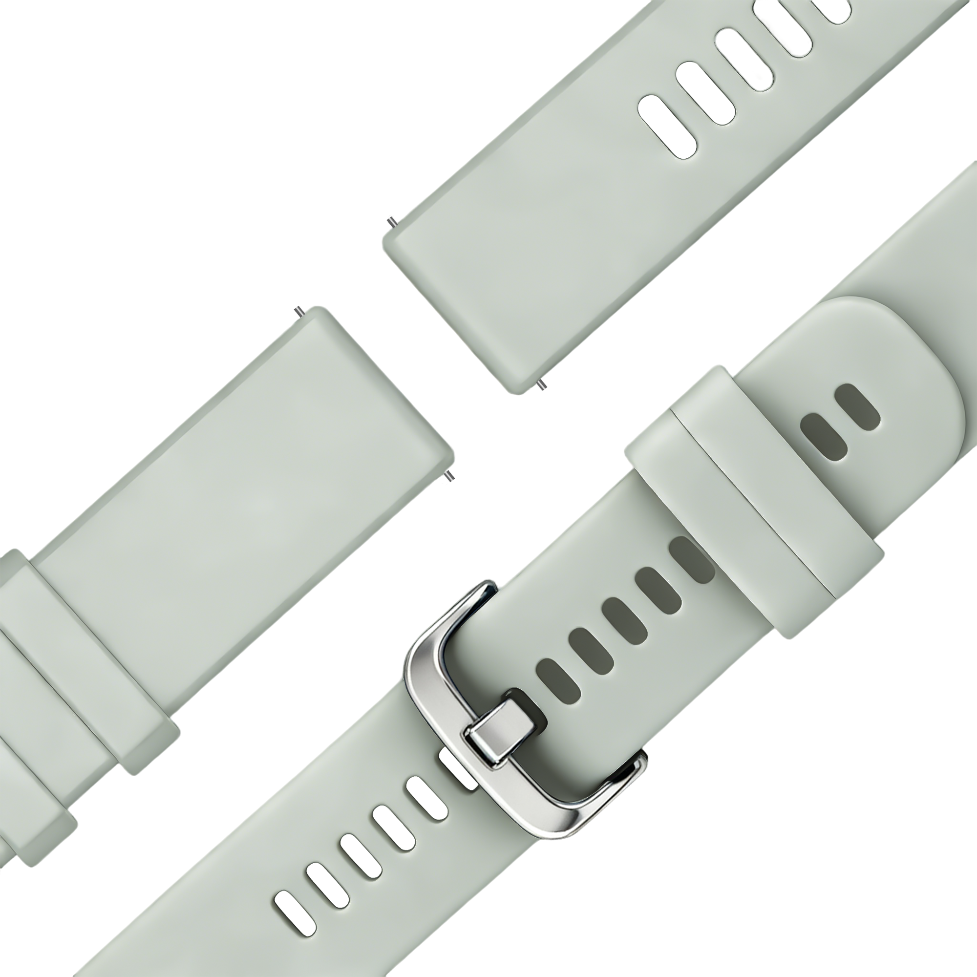 Bandz Bracelet silicone 'Classic' Garmin Forerunner 265s (vert clair)