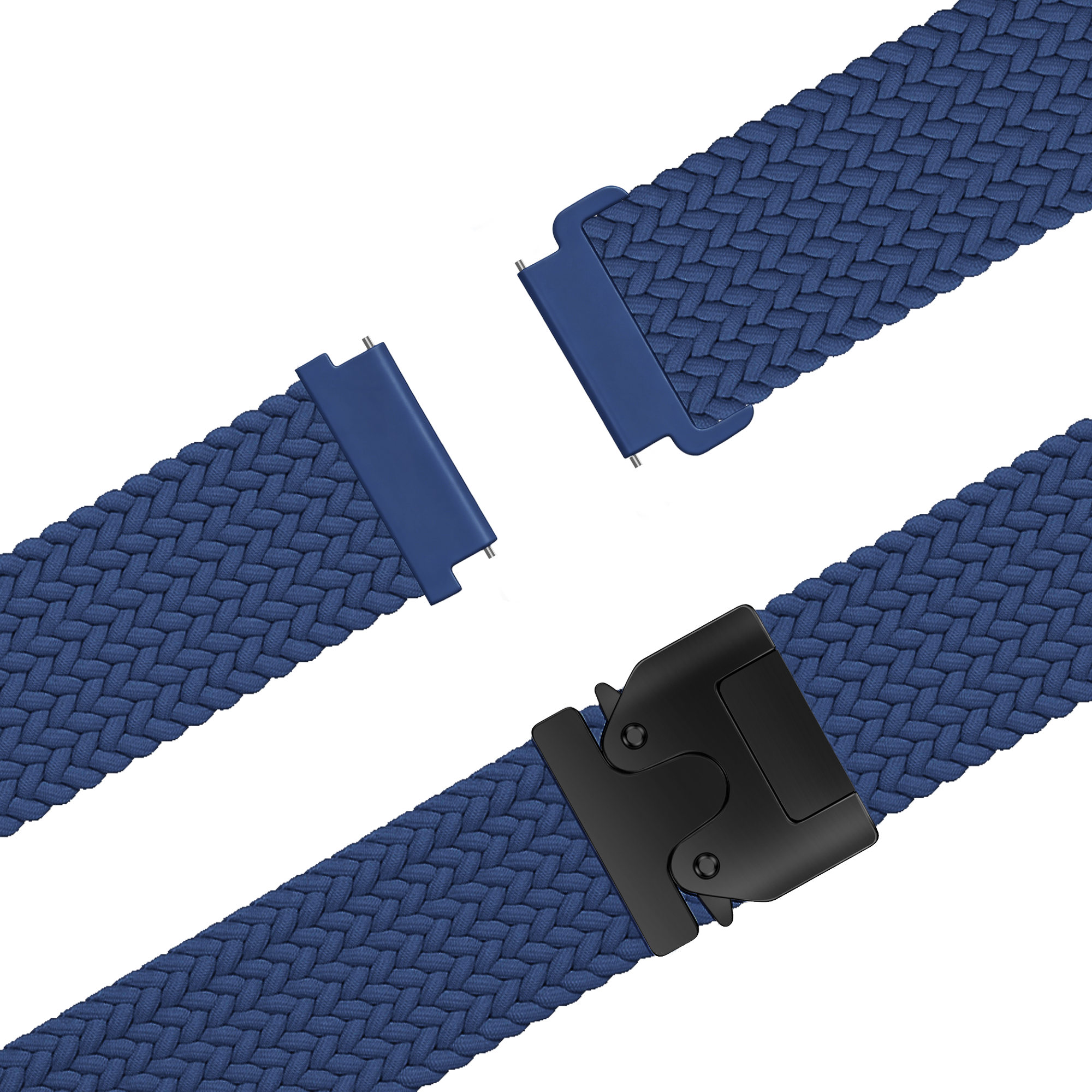 Bandz Garmin Vivoactive 4s Braided Strap 'Parachute' (Blue)
