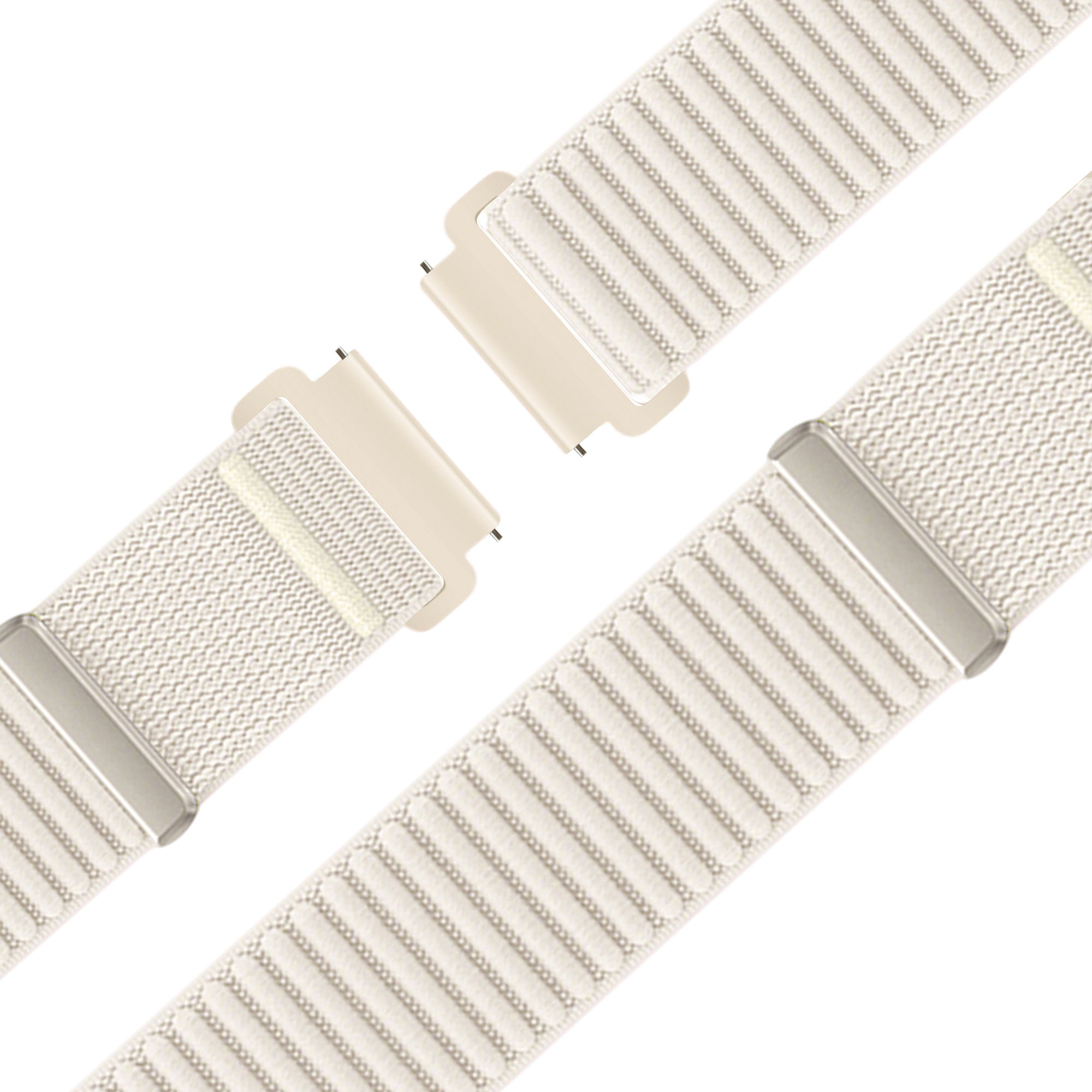 Bandz Garmin Venu 2s Nylon Strap 'Wave' (Starlight)