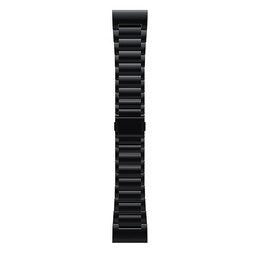Bracelet titane magnétique Garmin Instinct 3 - 50mm (noir)