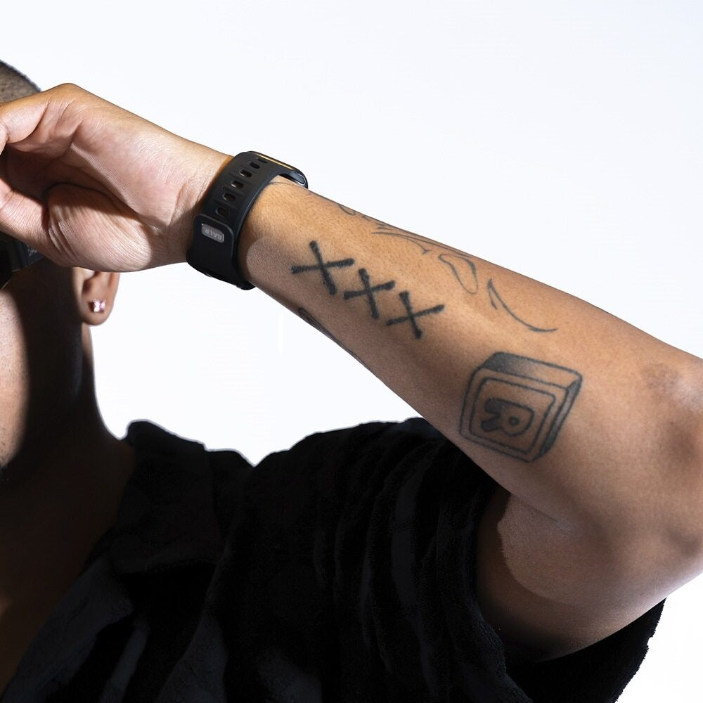 BALR. Bracelet en silicone Outdoor pour Apple Watch (noir)