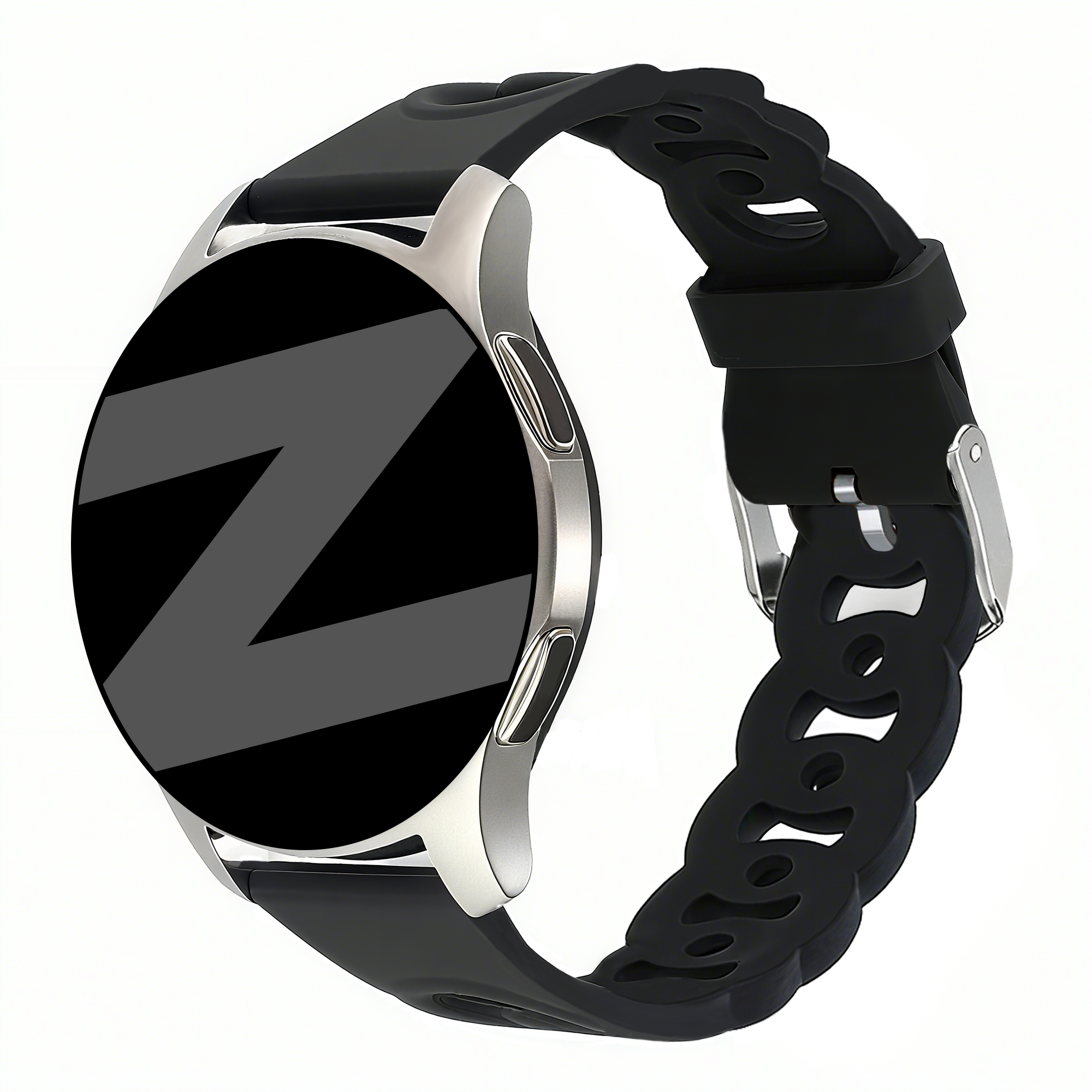 Bandz Bracelet silicone 'Chaînes' Samsung Galaxy Watch 5 - 40mm (noir)