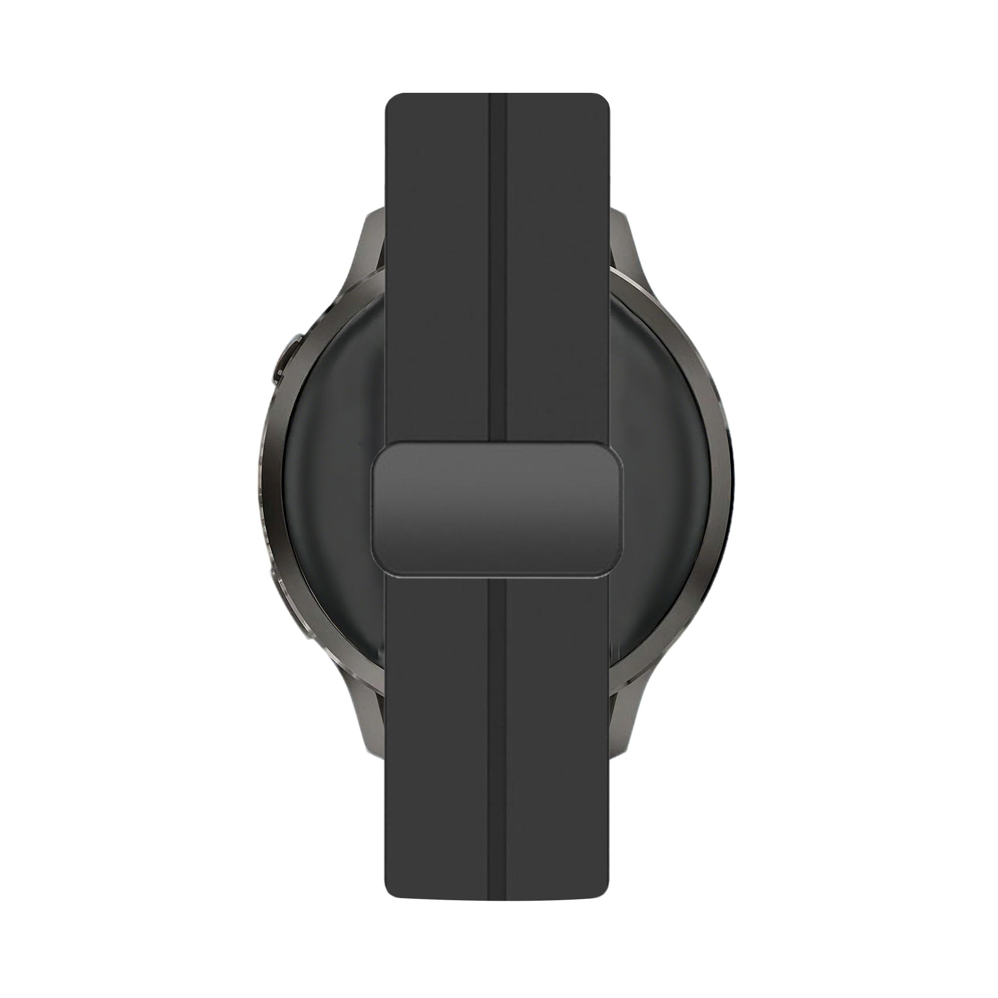 Bandz Garmin Approach S40 Silicone Strap with D-Buckle (Black)