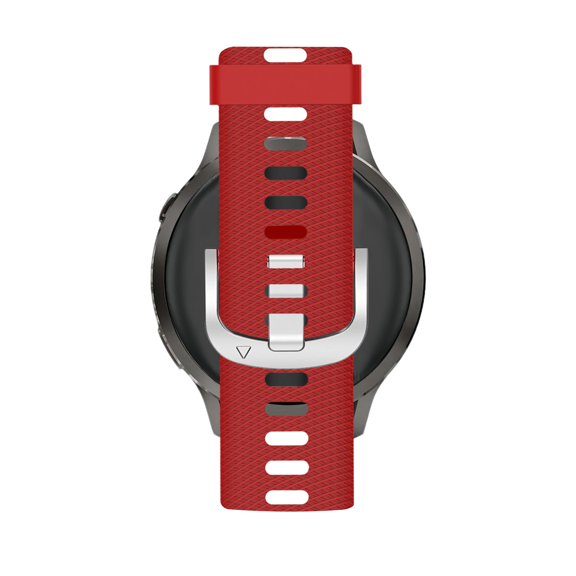 Bandz Bracelet silicone 'Deluxe' Garmin Forerunner 265s (rouge)