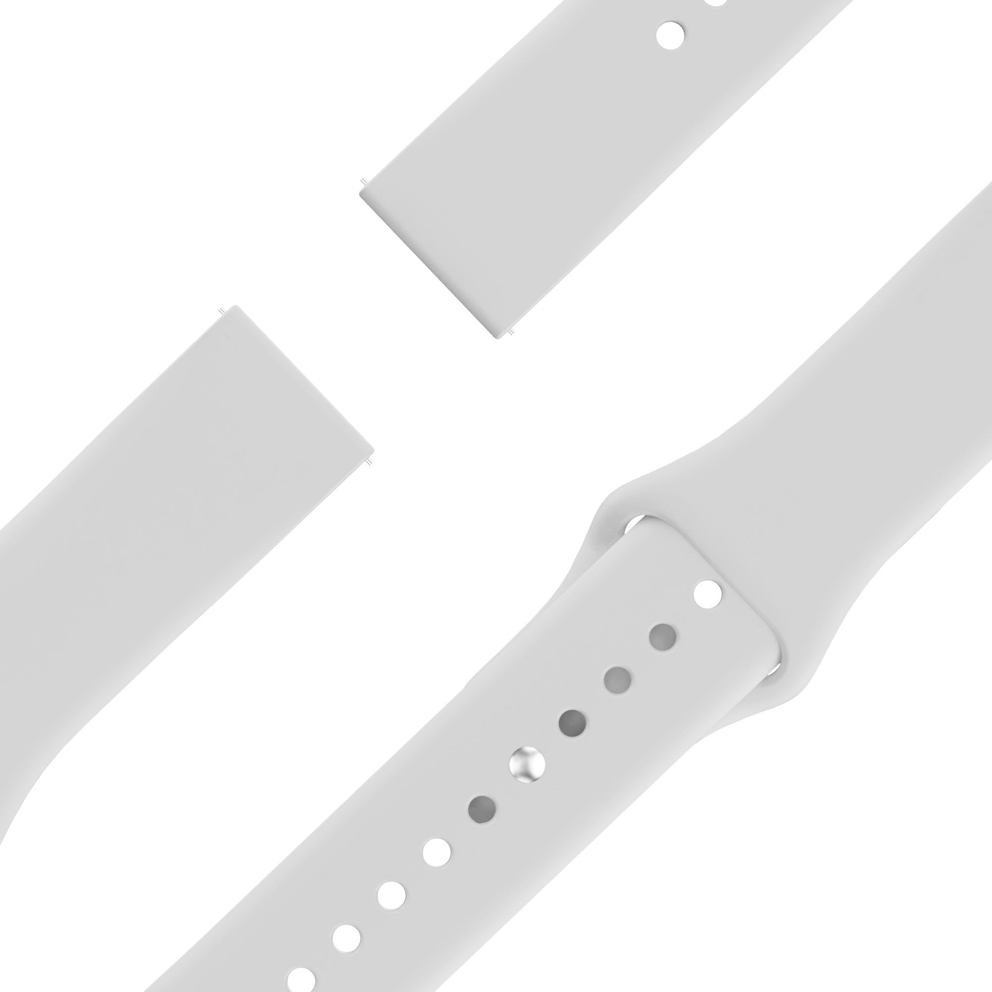 Bandz Bracelet sport 'Deluxe' Garmin Venu 4 - 41mm (blanc)
