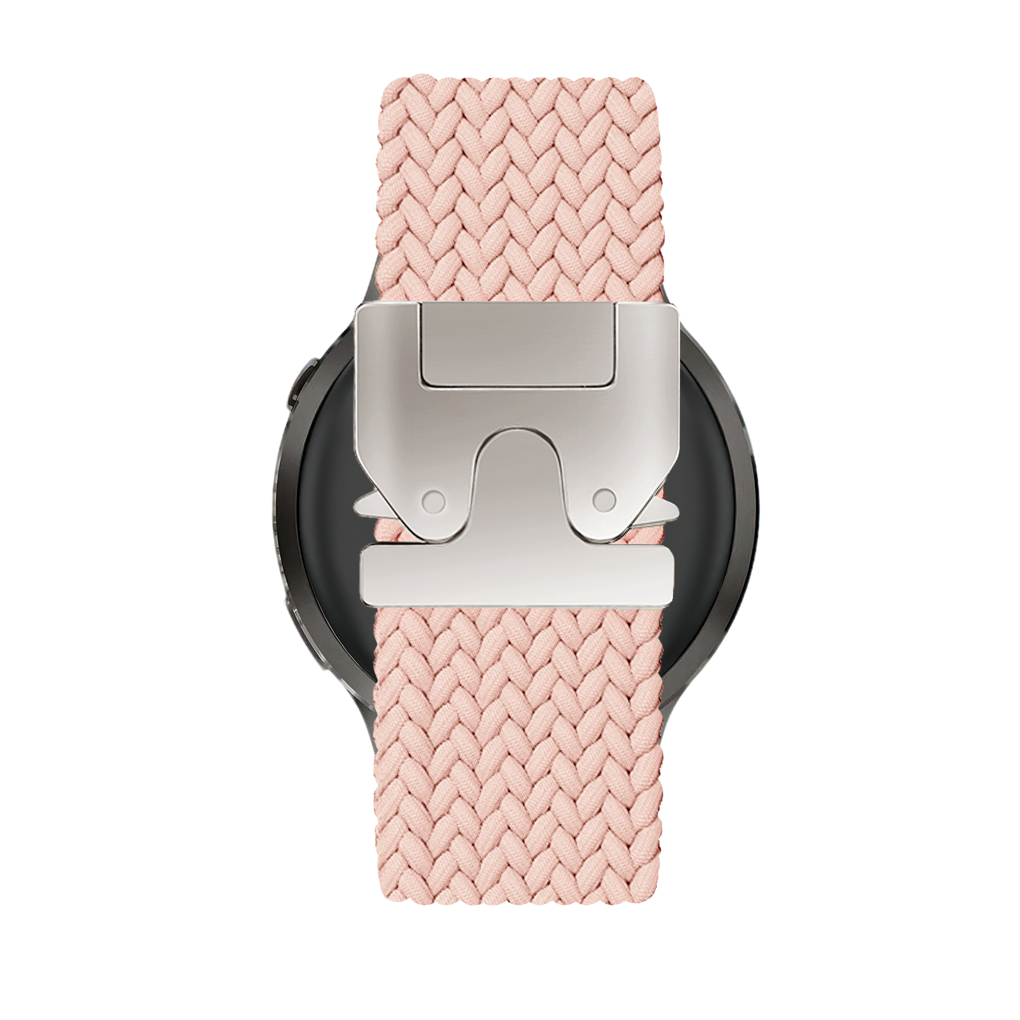 Bandz Bracelet tressé 'Parachute' Garmin Venu 4 - 41mm (rose)