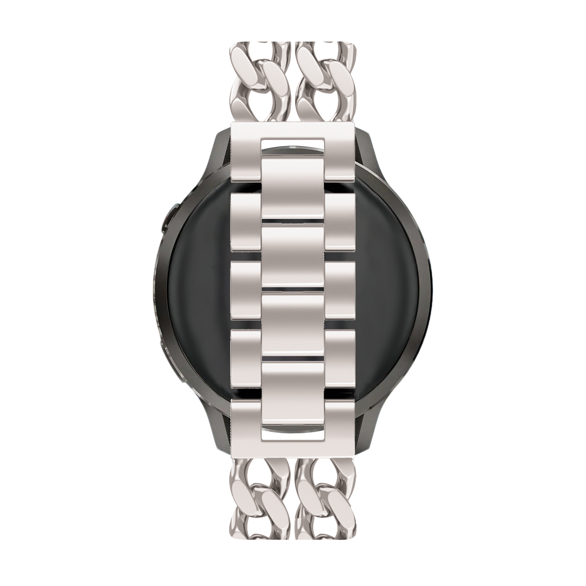 Bandz Bracelet acier 'Double Chains' Polar Ignite (lumière stellaire)