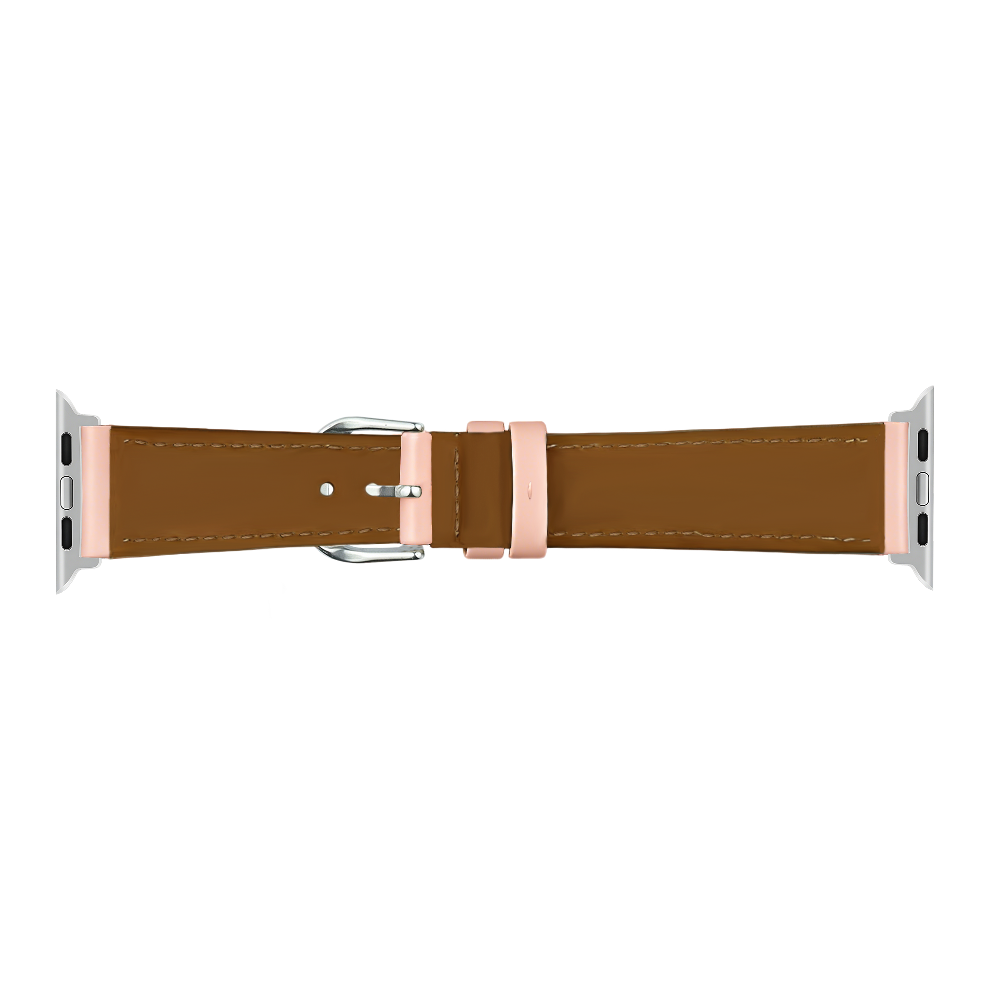 Bracelet cuir 'Slimfit' Apple Watch (rose)