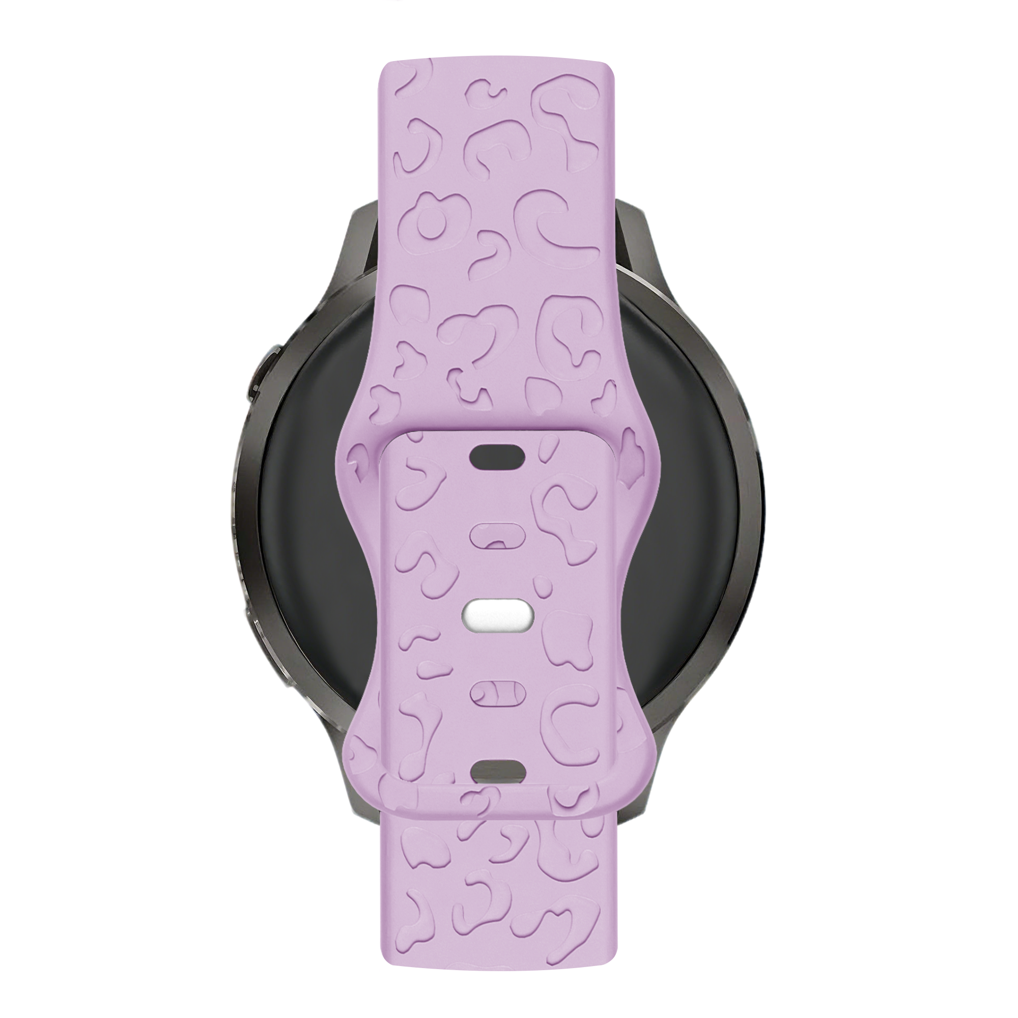 Bandz Garmin Venu 4 - 41mm Silicone Strap 'Leopard' (Light Purple)