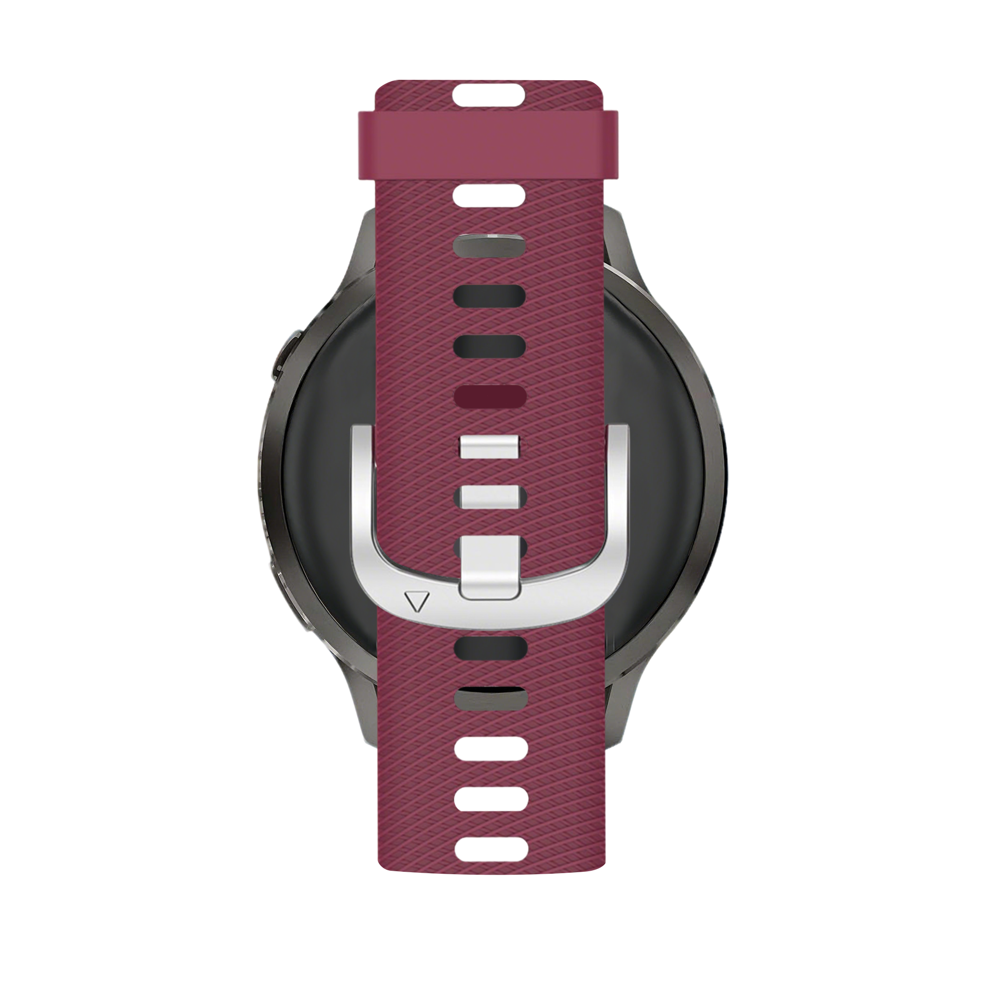 Bandz Bracelet silicone 'Deluxe' Garmin Venu 2s (rouge vin)