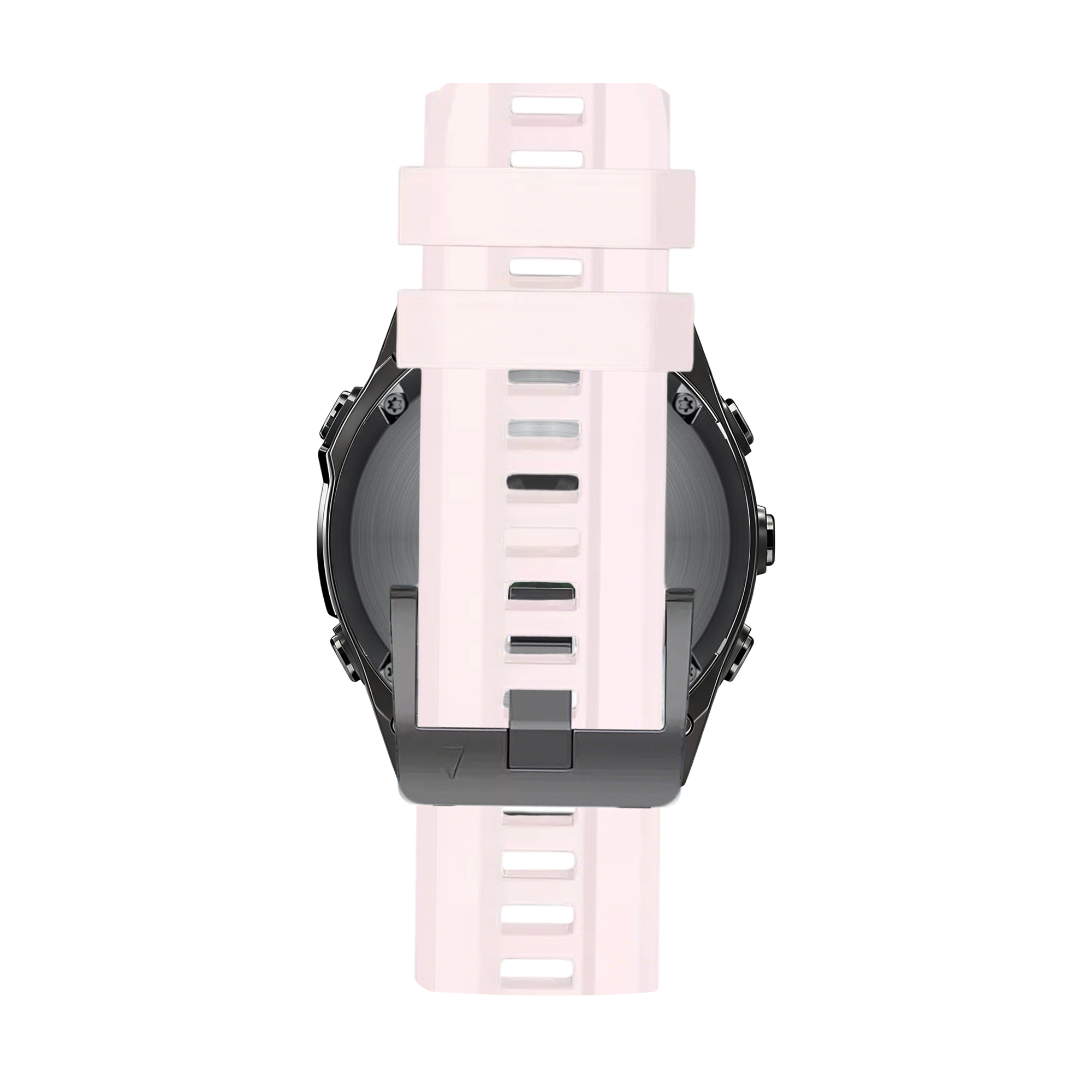 Bandz Bracelet silicone 'Classic' Garmin Descent Mk2S (rose clair)