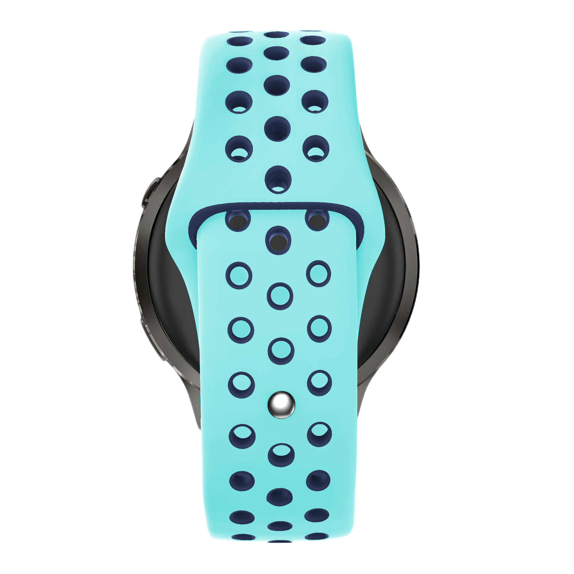 Bandz Garmin Bounce 2 Sport Strap 'Deluxe' (Aqua/Blue)