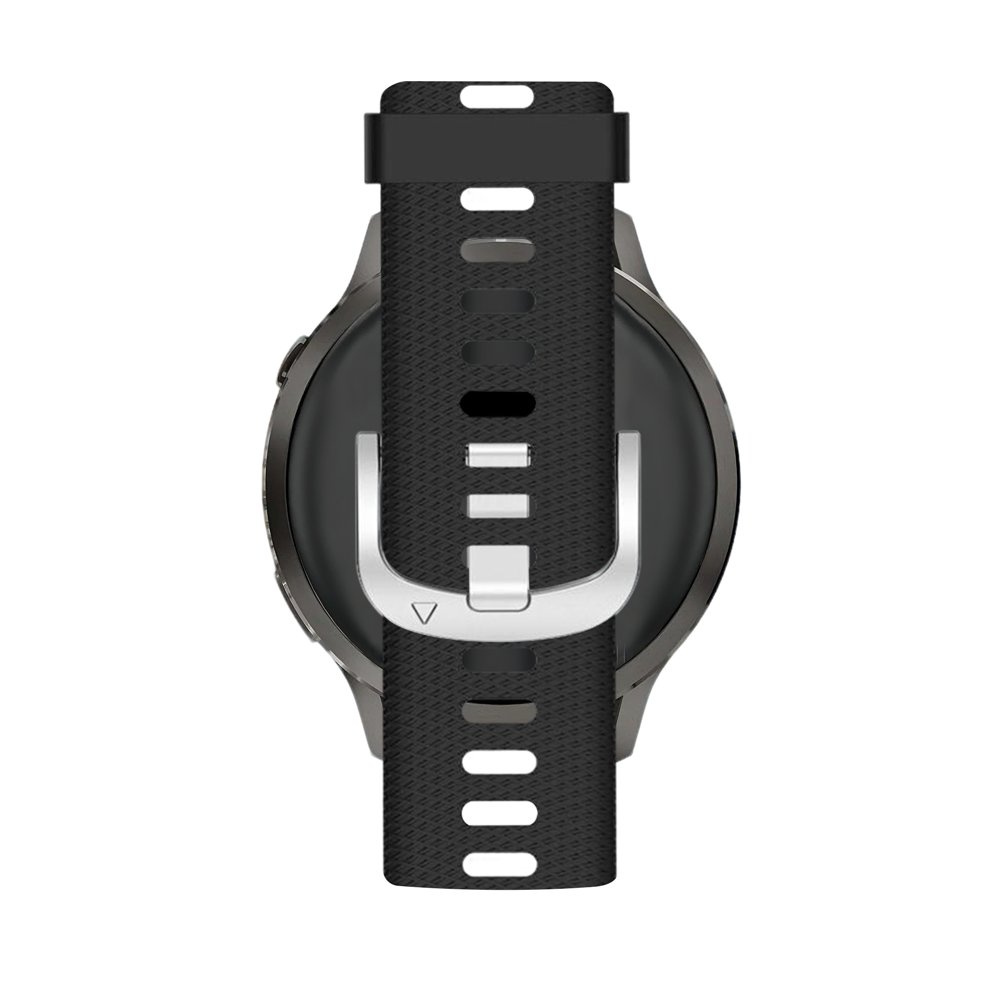 Bandz Bracelet silicone 'Deluxe' Garmin Venu 2s (noir)