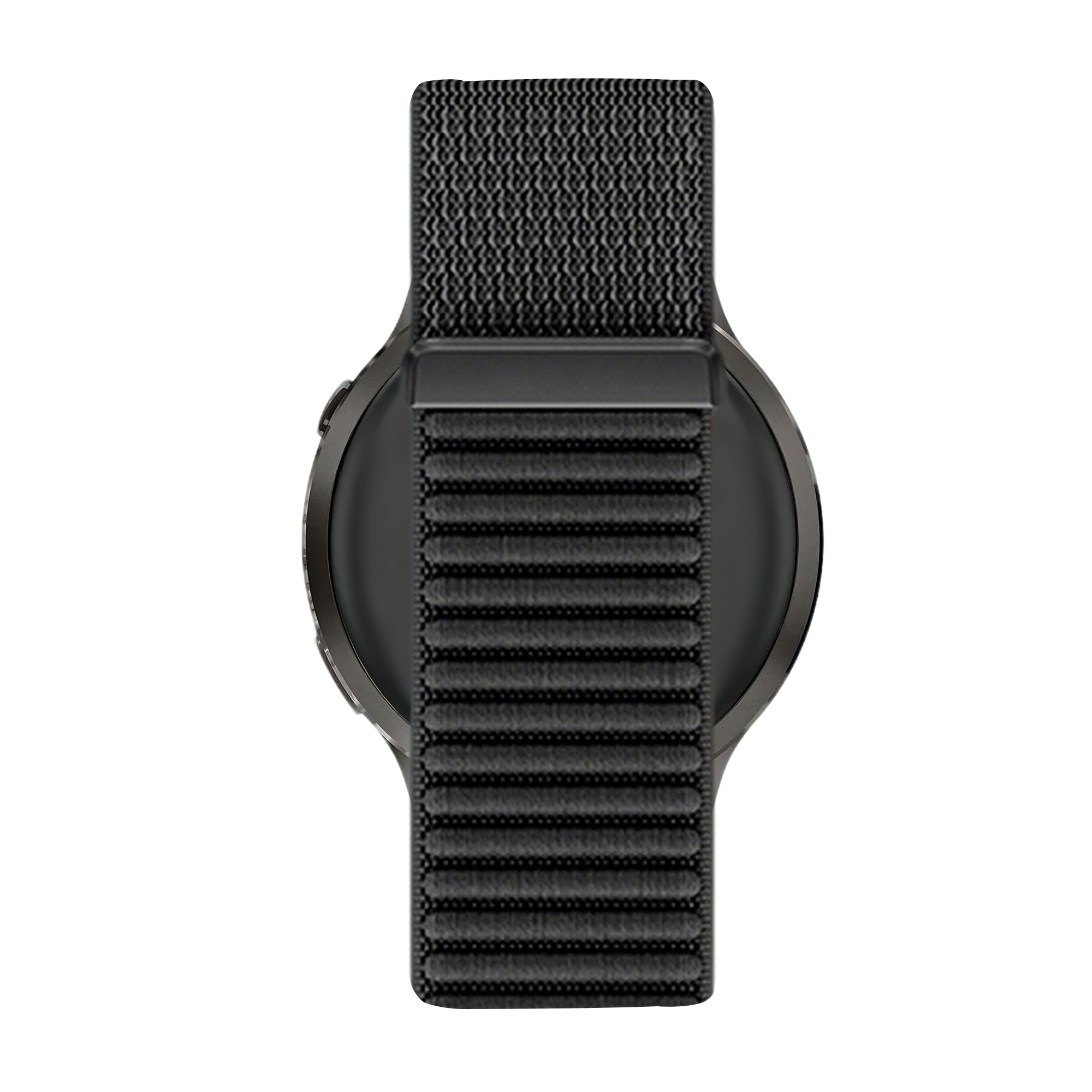 Bandz Bracelet nylon ondulé Garmin Forerunner 570 - 47mm (noir)