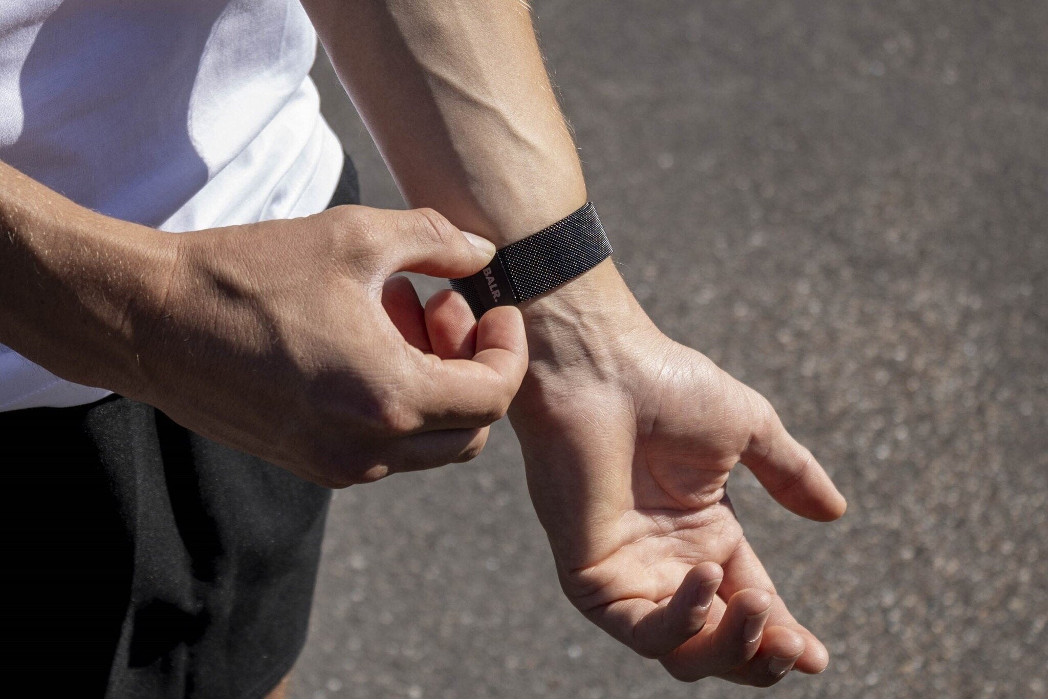 BALR Bracelet milanais Xiaomi Watch S1 (noir)