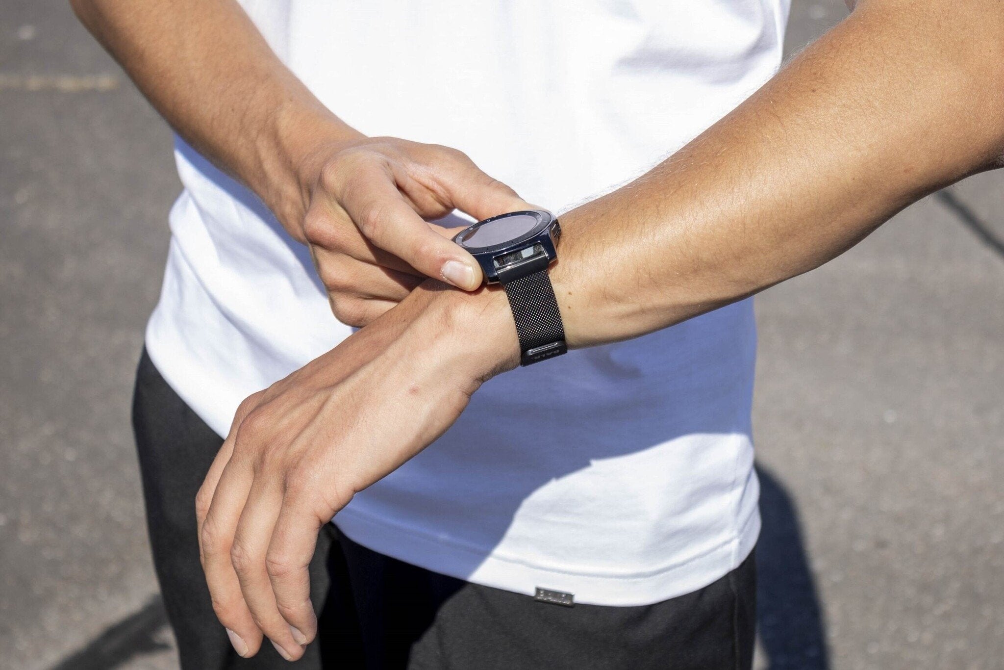 BALR Bracelet milanais Samsung Galaxy Watch FE (noir)