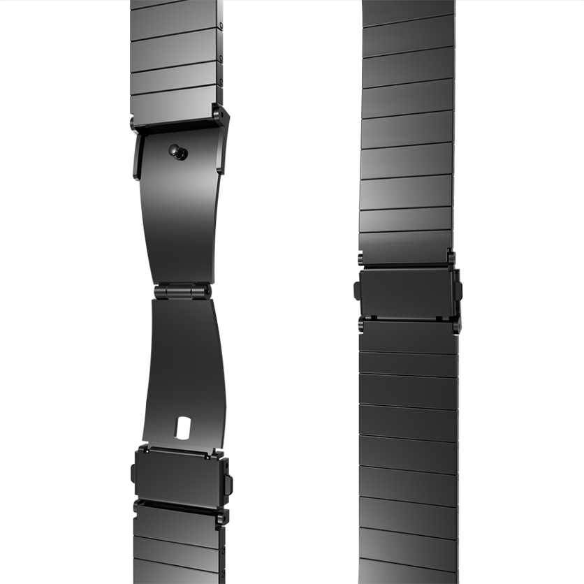 Bracelet titane 'Premium' Suunto Race 2 (noir)