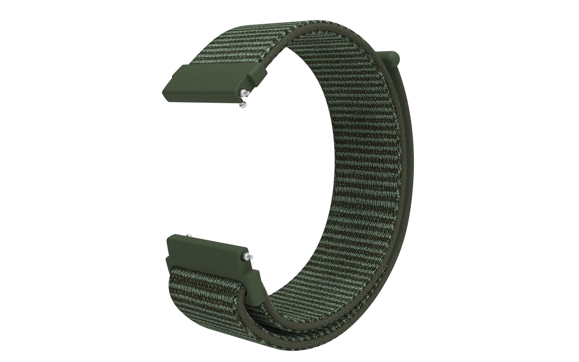Bracelet nylon Garmin Forerunner 255s (vert foncé)