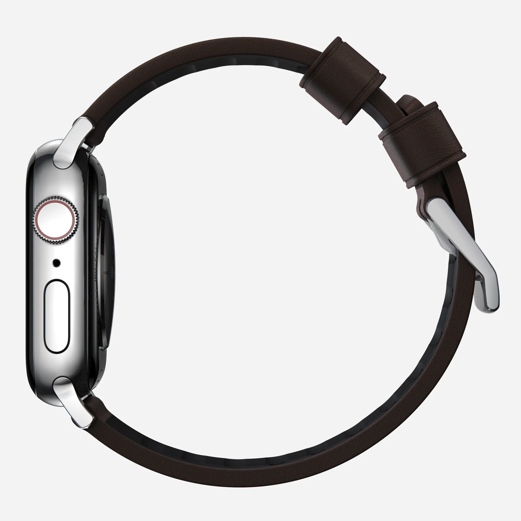 Nomad Bracelet hibrida Apple Watch Active Pro (marron/argenté)