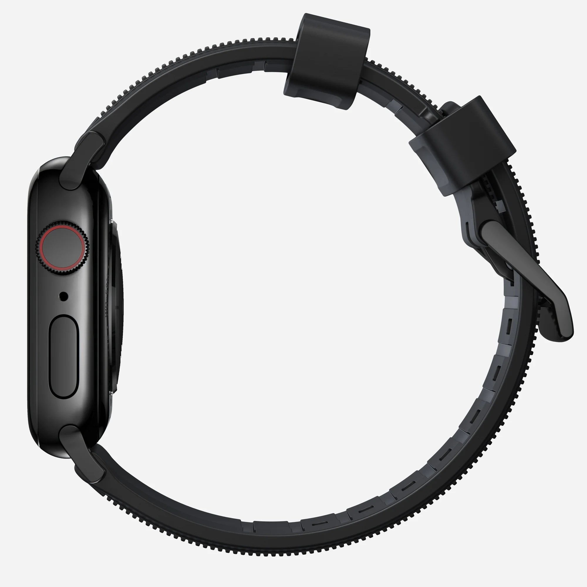 Nomad Bracelet de silicone résistant Apple Watch (noir)