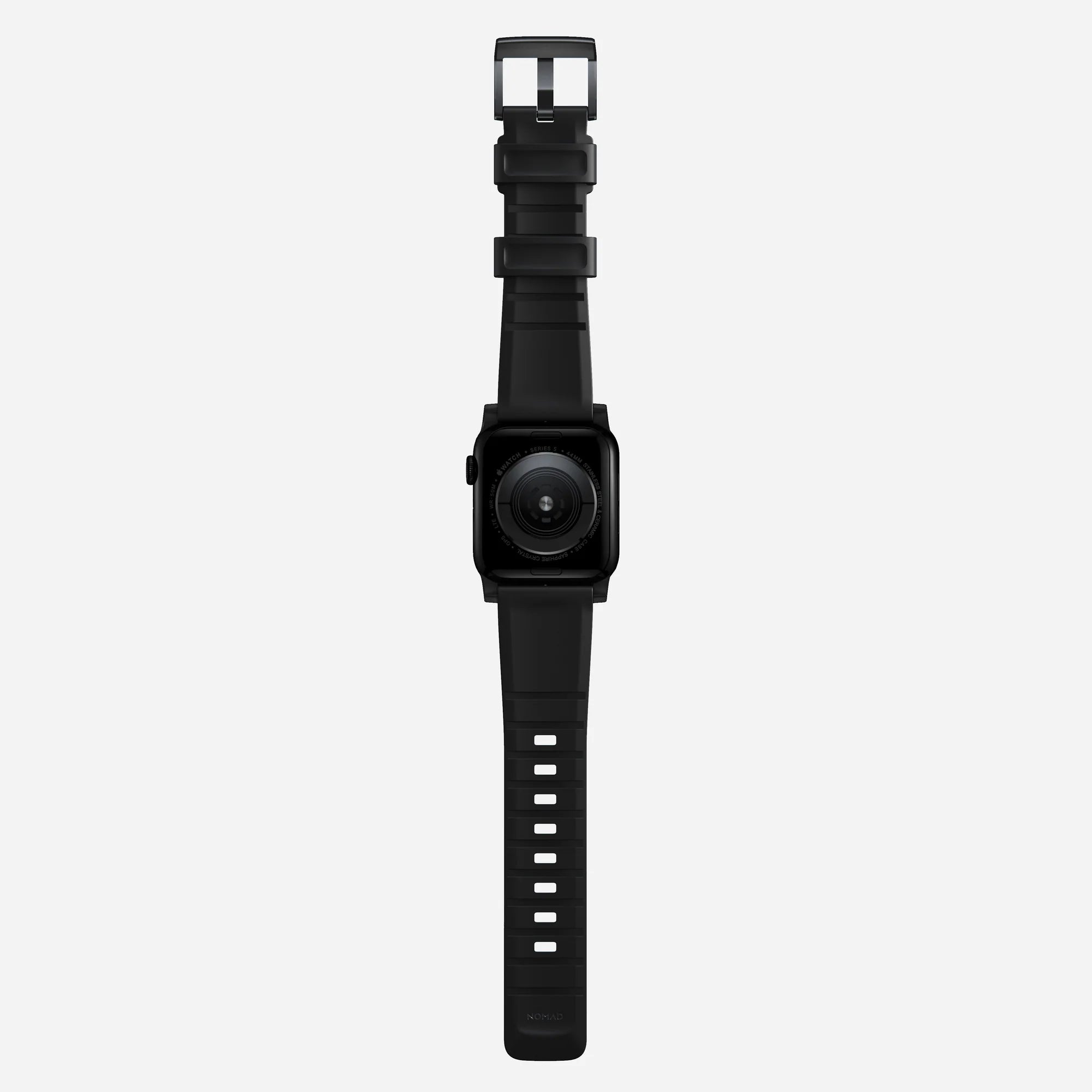 Nomad Bracelet de silicone résistant Apple Watch (noir)