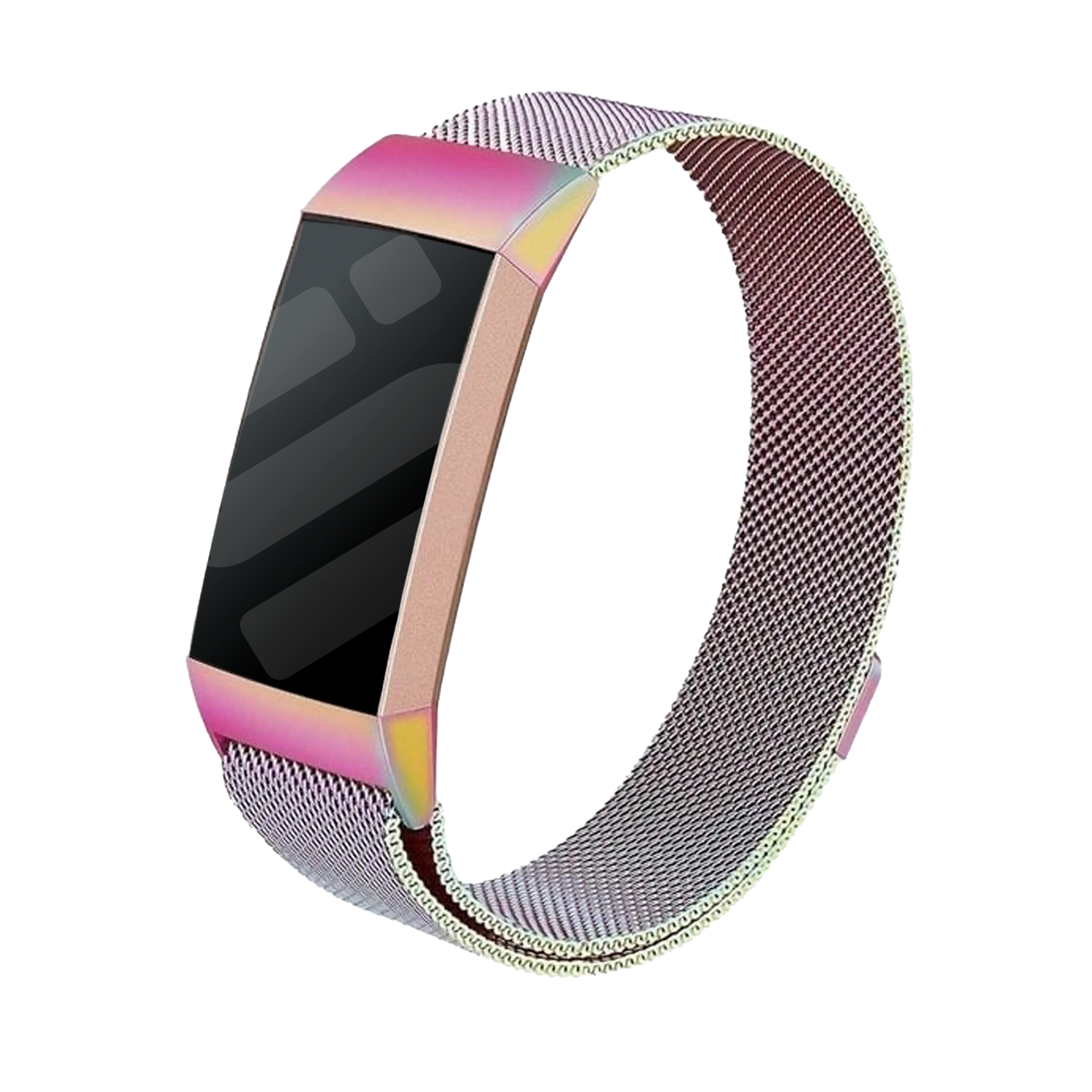 Bracelet Milanais Fitbit Charge 4 (arc-en-ciel)