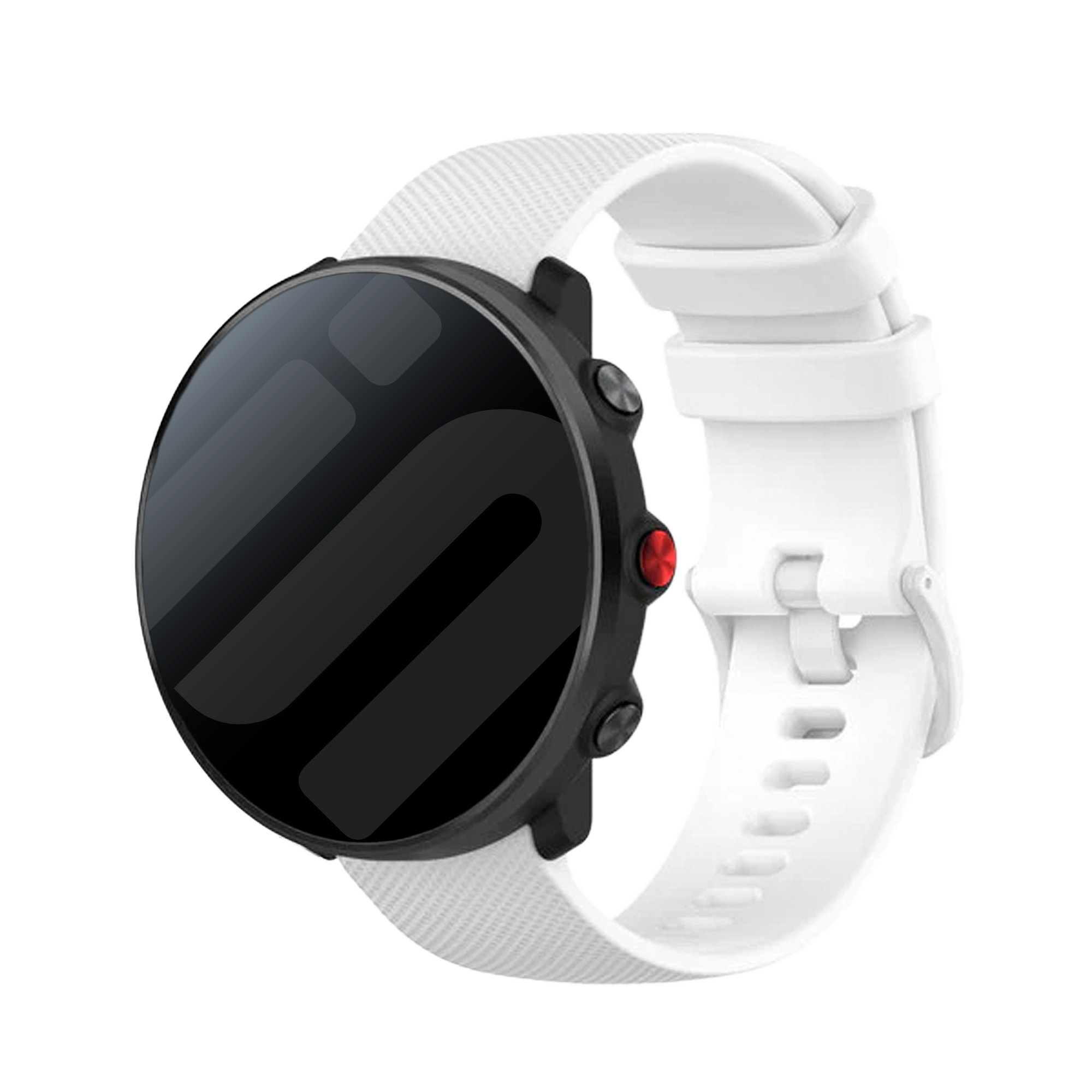 Polar Vantage M Silicone Strap (White)