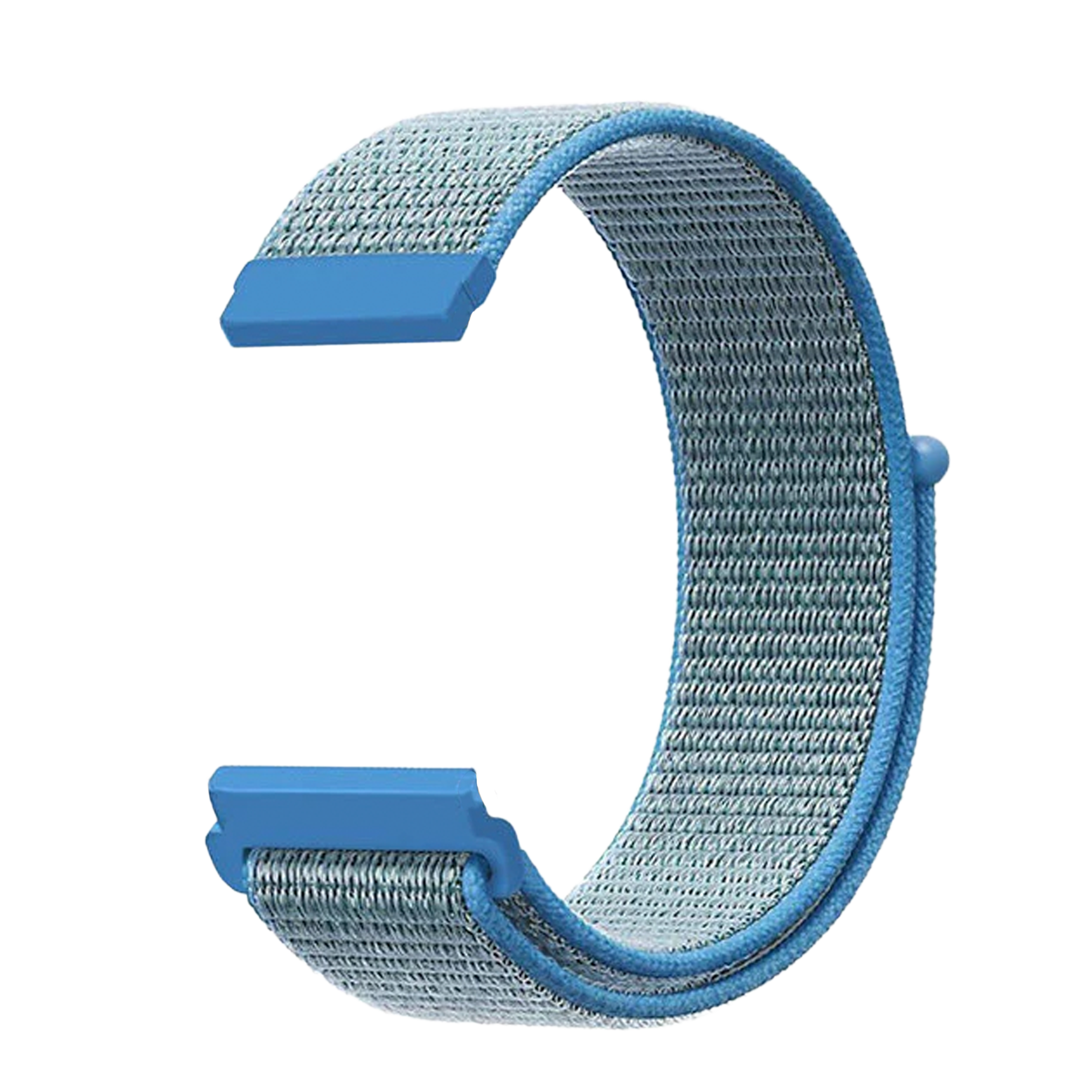 Bracelet nylon Fitbit Versa 3 (bleu clair)