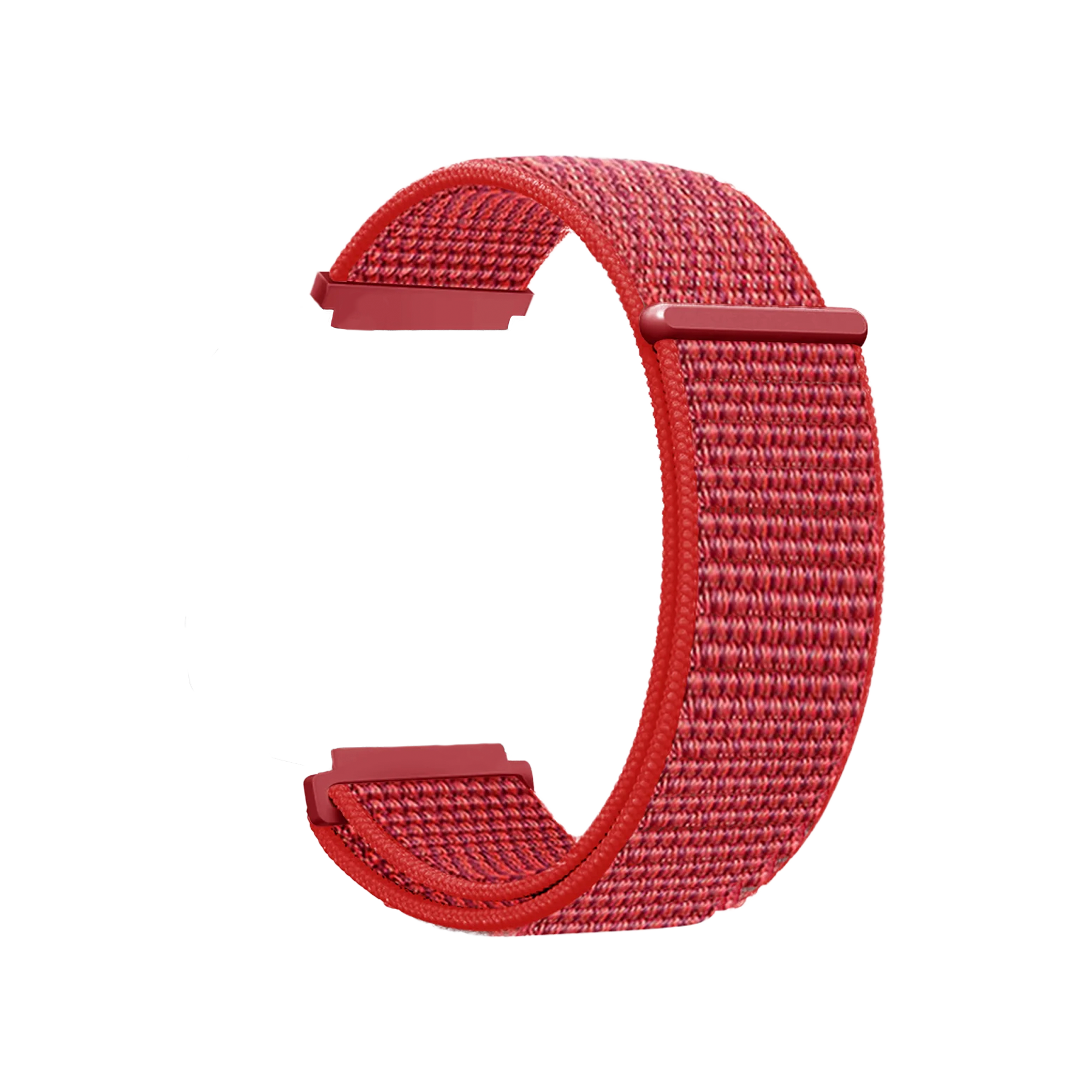 Bracelet nylon Fitbit Versa 3 (rouge)