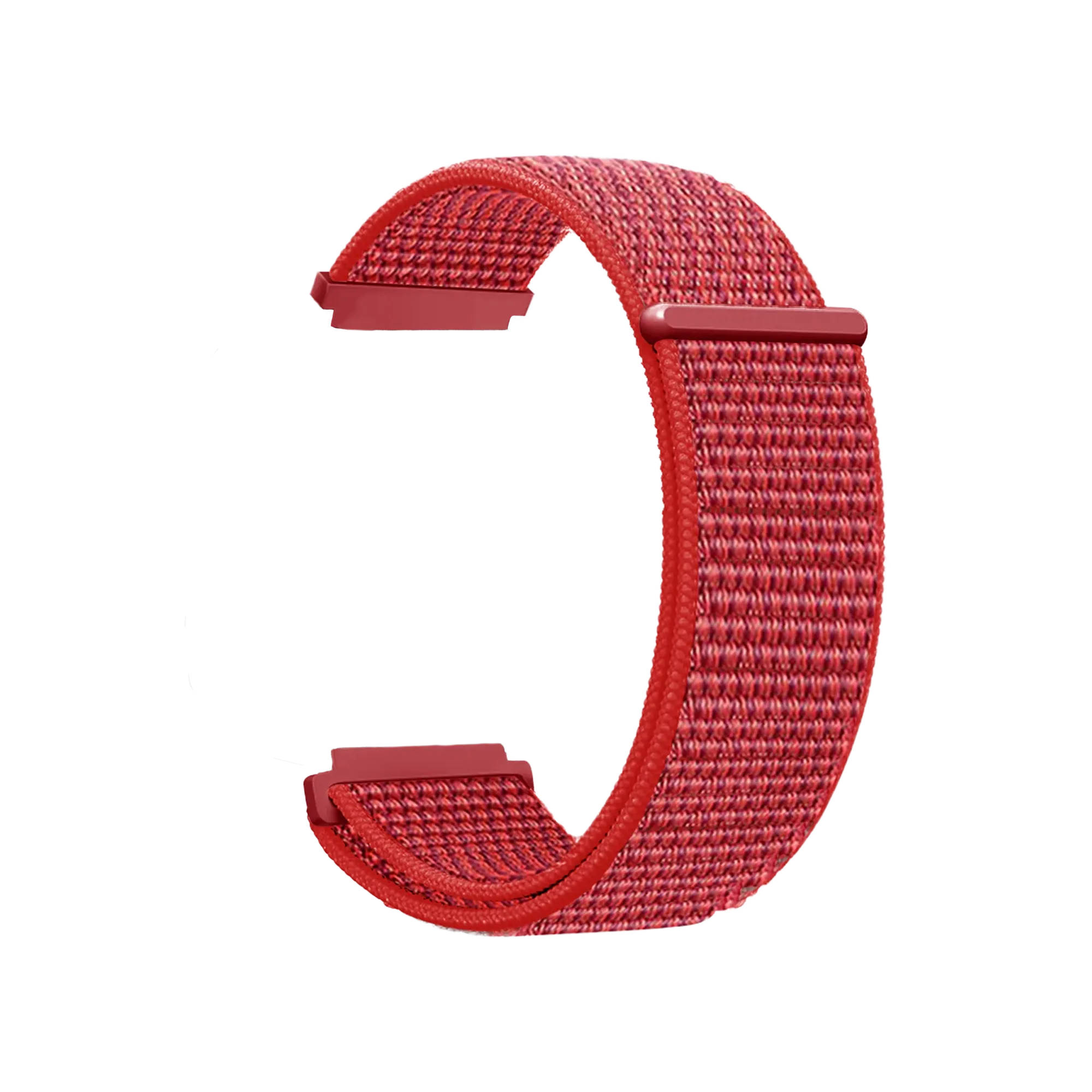 Bracelet nylon Fitbit Versa 3 (rouge)