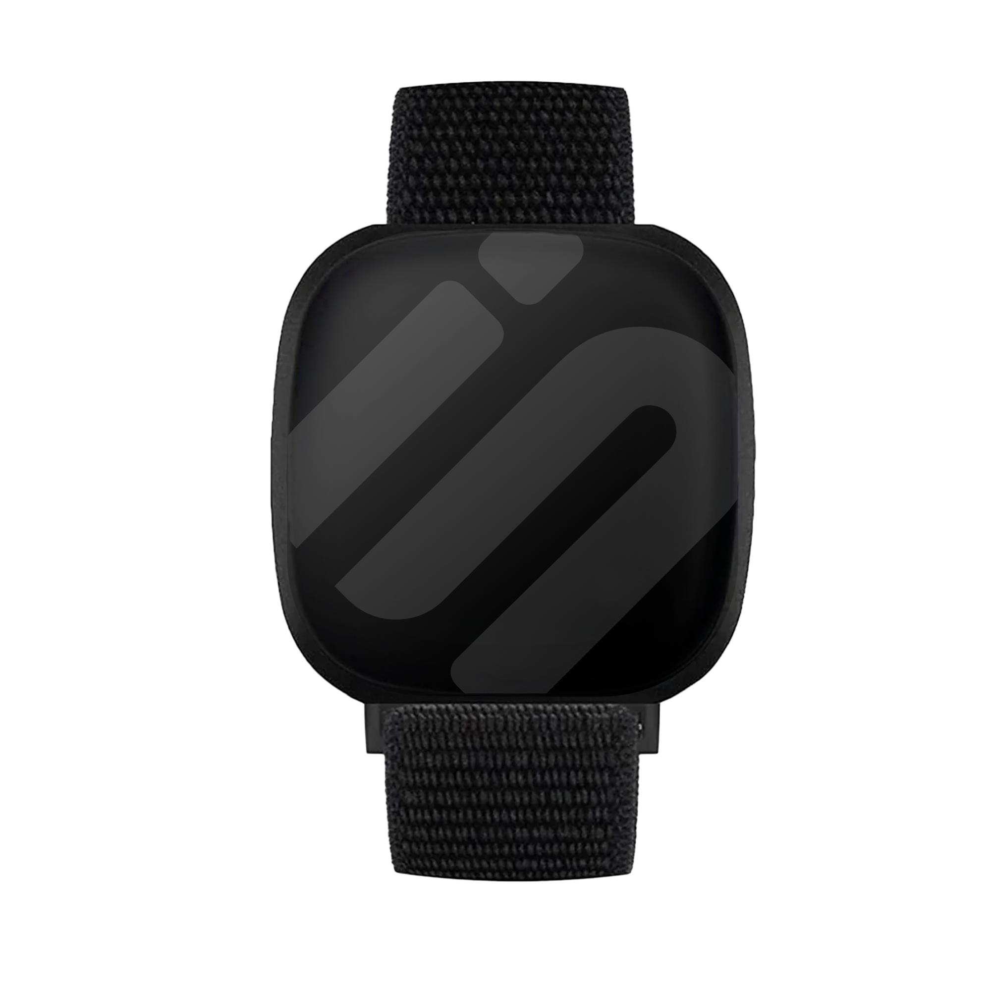 Bracelet nylon Fitbit Versa 3 (noir)