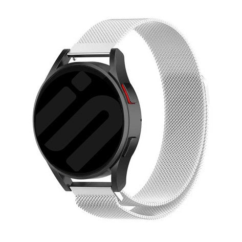 Bracelet milanais Garmin Vivomove Style (argent)