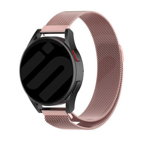 Bracelet milanais Garmin Vivoactive 4 (rose)