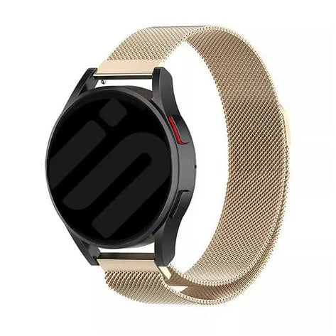Bracelet milanais Coros Pace 3 (champagne or)