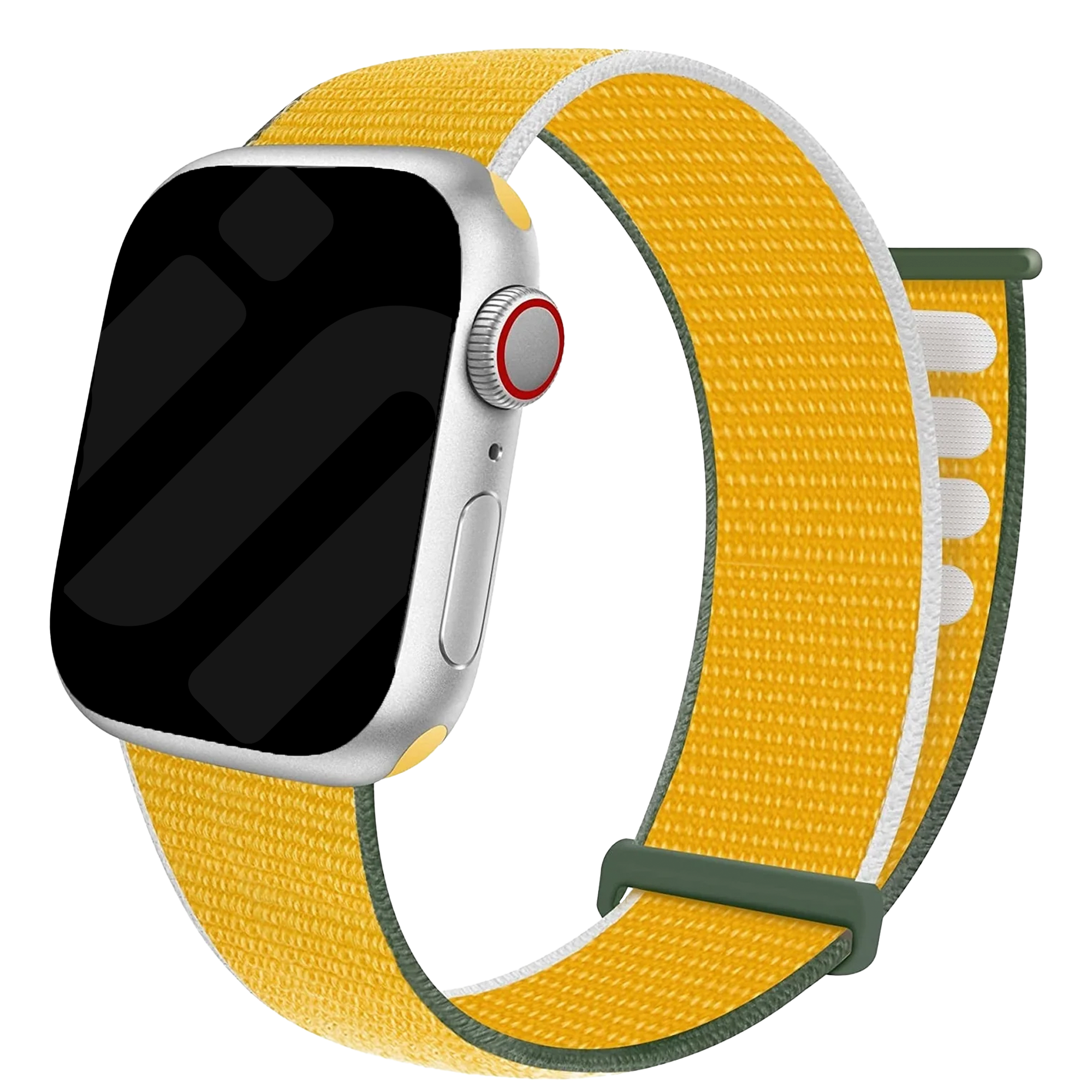 Bracelet Apple Watch nylon (jaune)