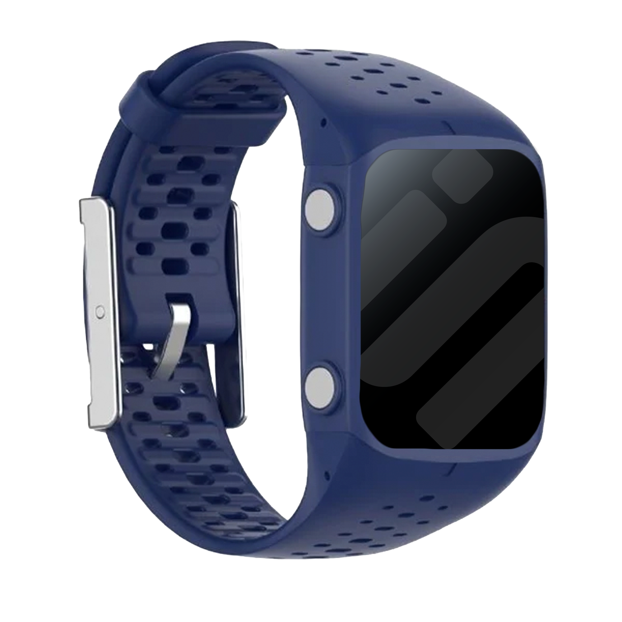 Bracelet silicone Polar M400 / M430 (bleu foncé)