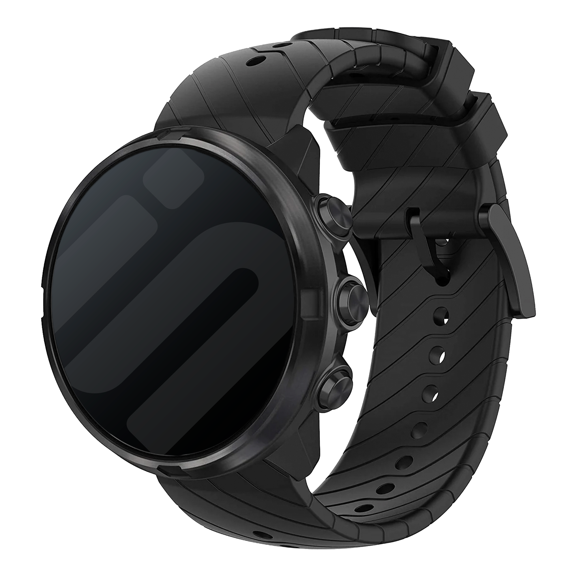 Bracelet silicone Suunto 9 (Baro) (noir)