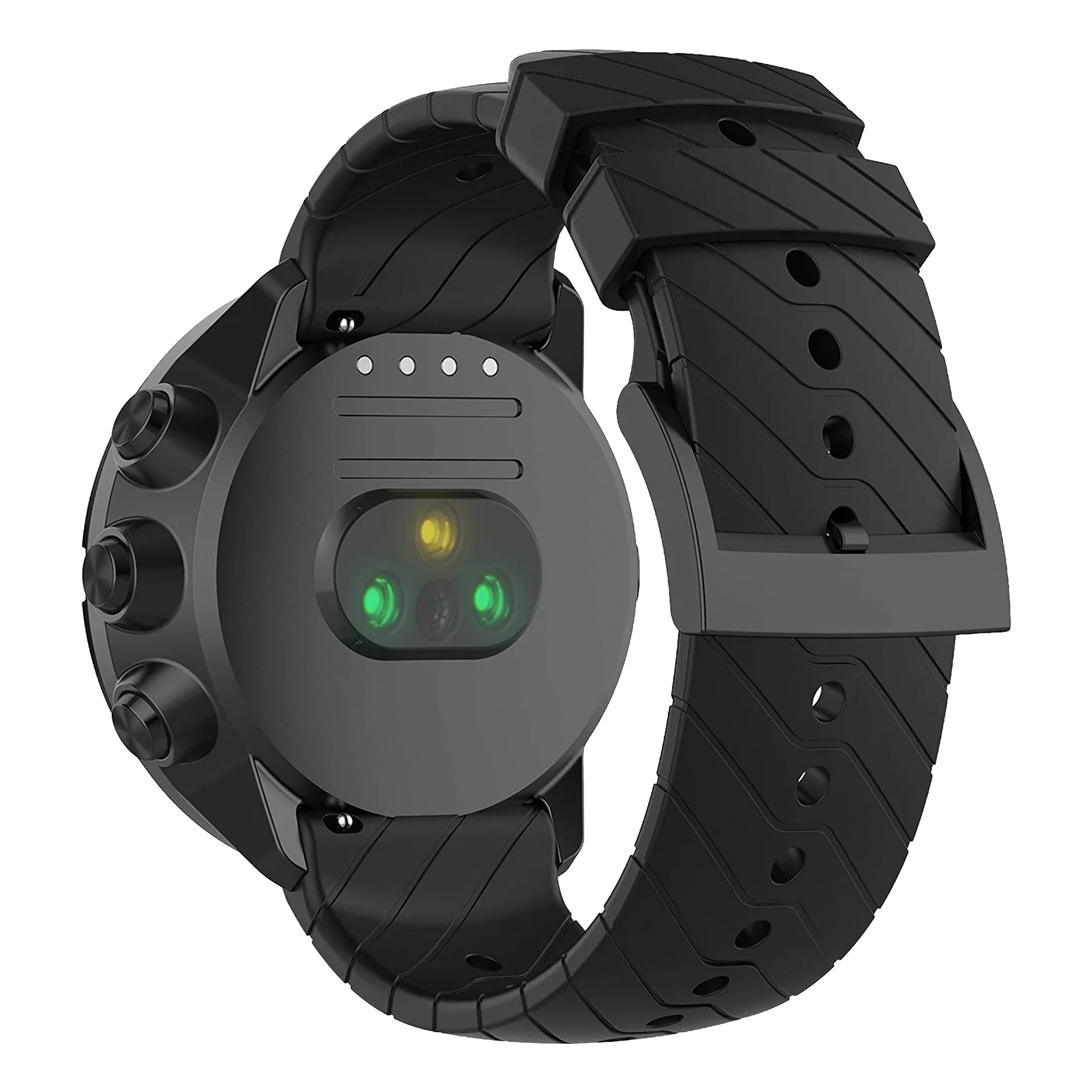 Bracelet silicone Suunto 9 (Baro) (noir)