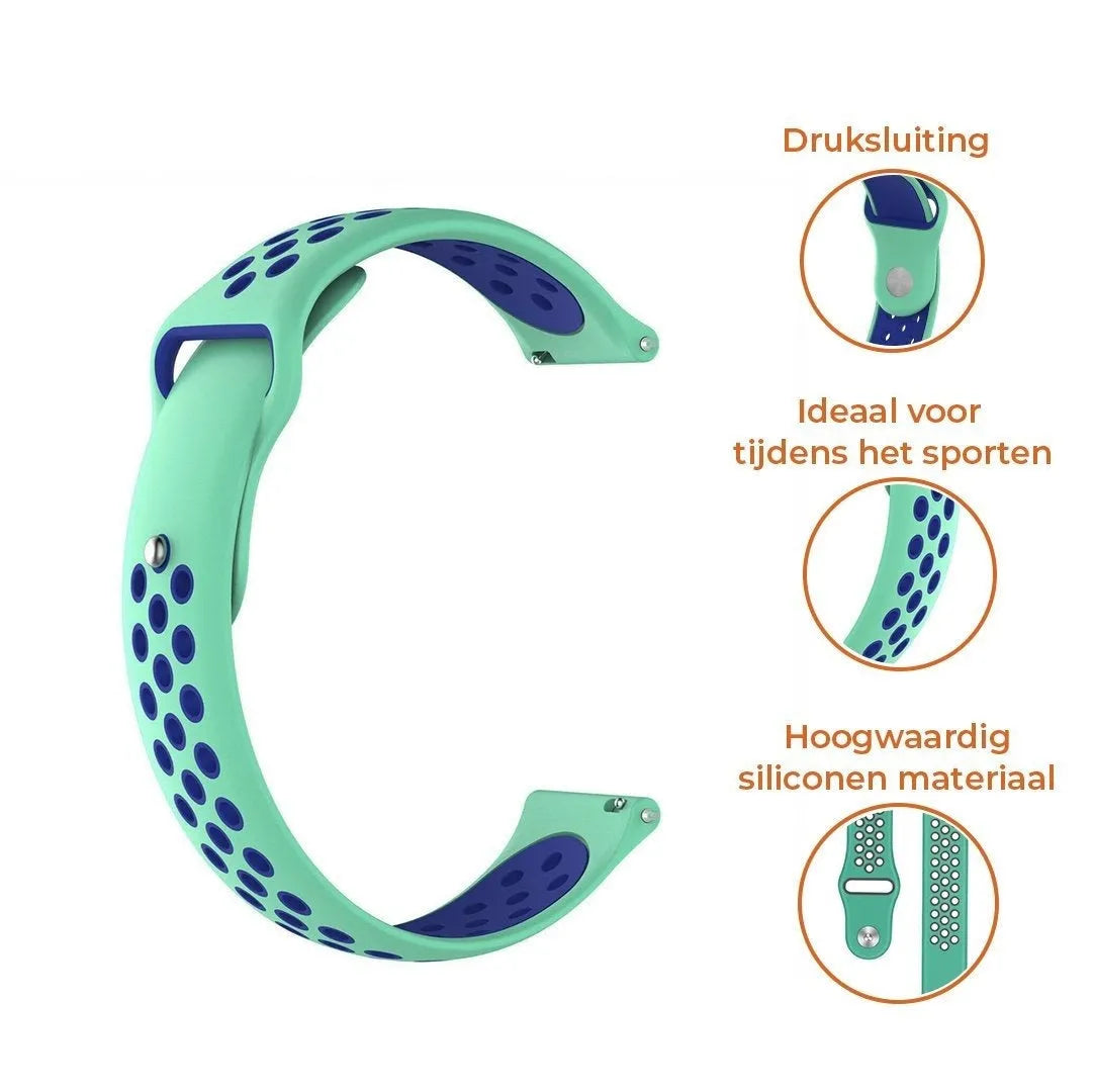 Suunto 9 Peak Sport Strap (Aqua/Blue)