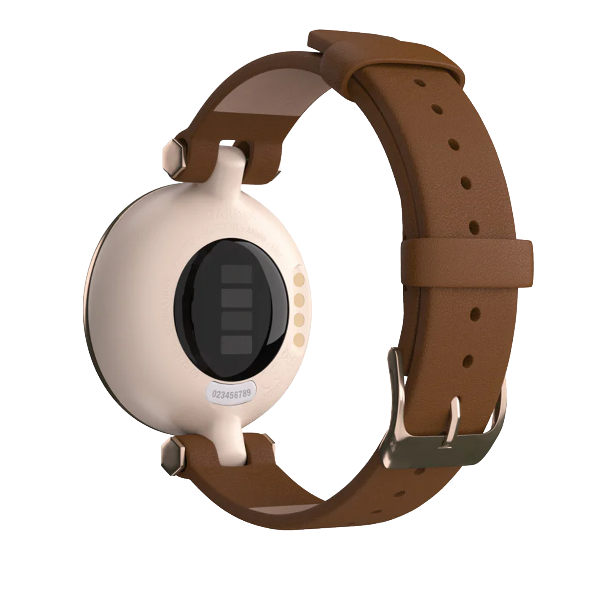 Bracelet cuir Garmin Lily (marron)