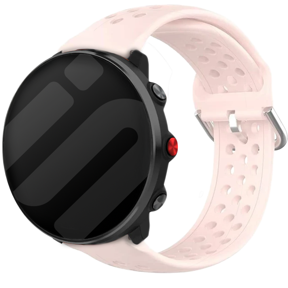 Bracelet silicone avec trous Polar Vantage M (rose)