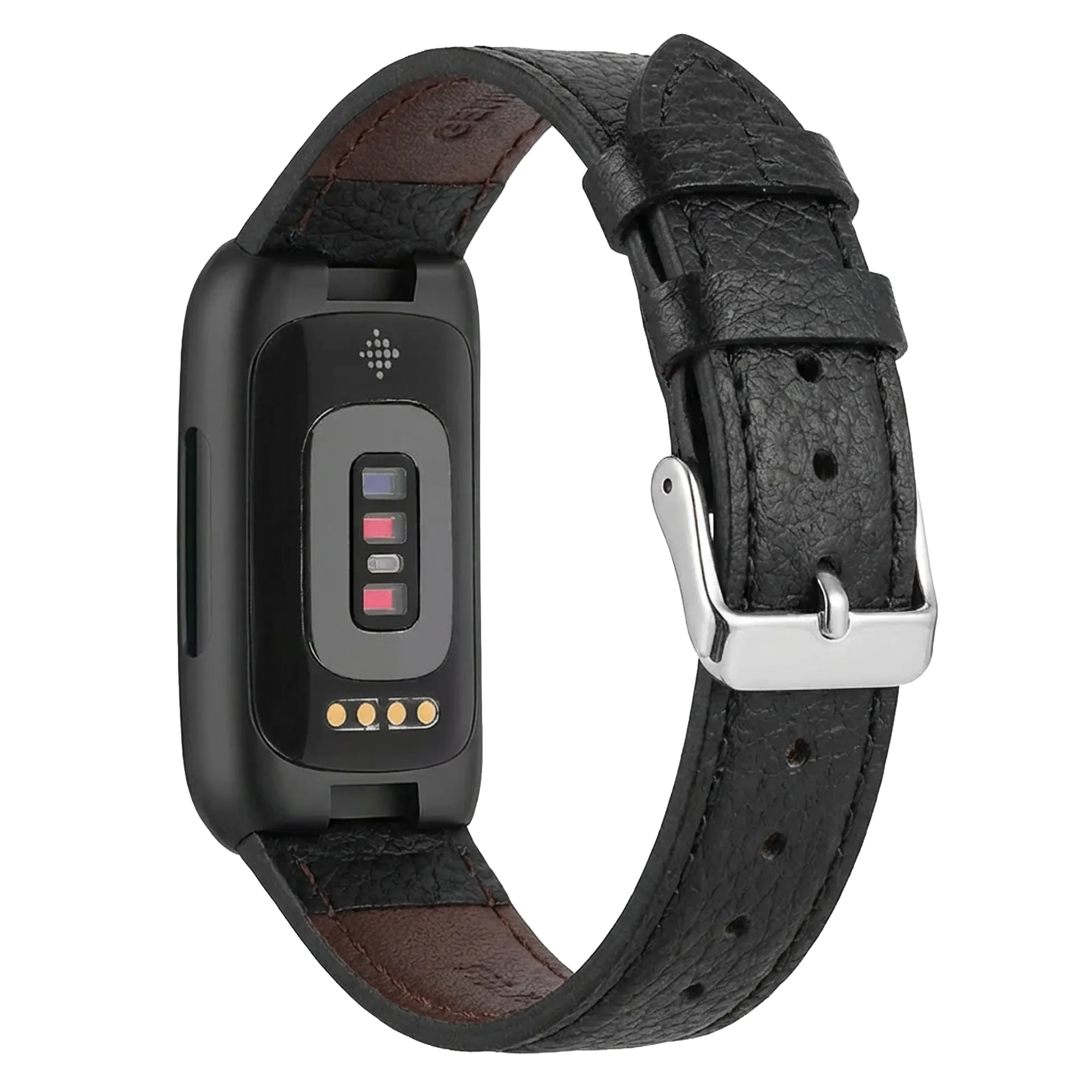 Bracelet cuir Fitbit Inspire 3 (noir)