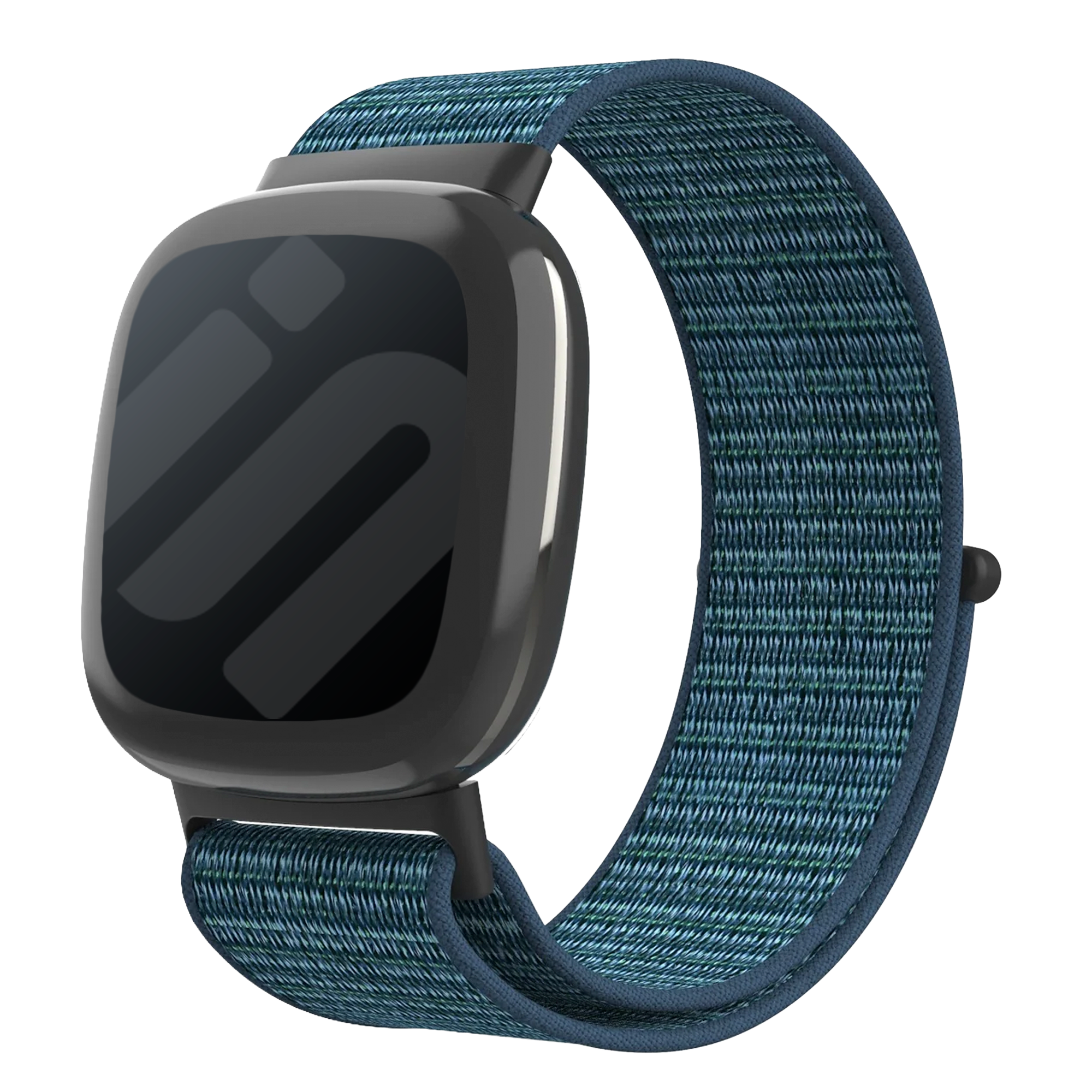 Bracelet nylon Fitbit Sense 2 (bleu)